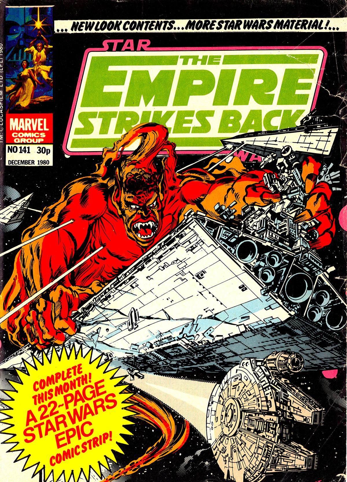 Read online Star Wars: The Empire Strikes Back comic -  Issue #141 - 1
