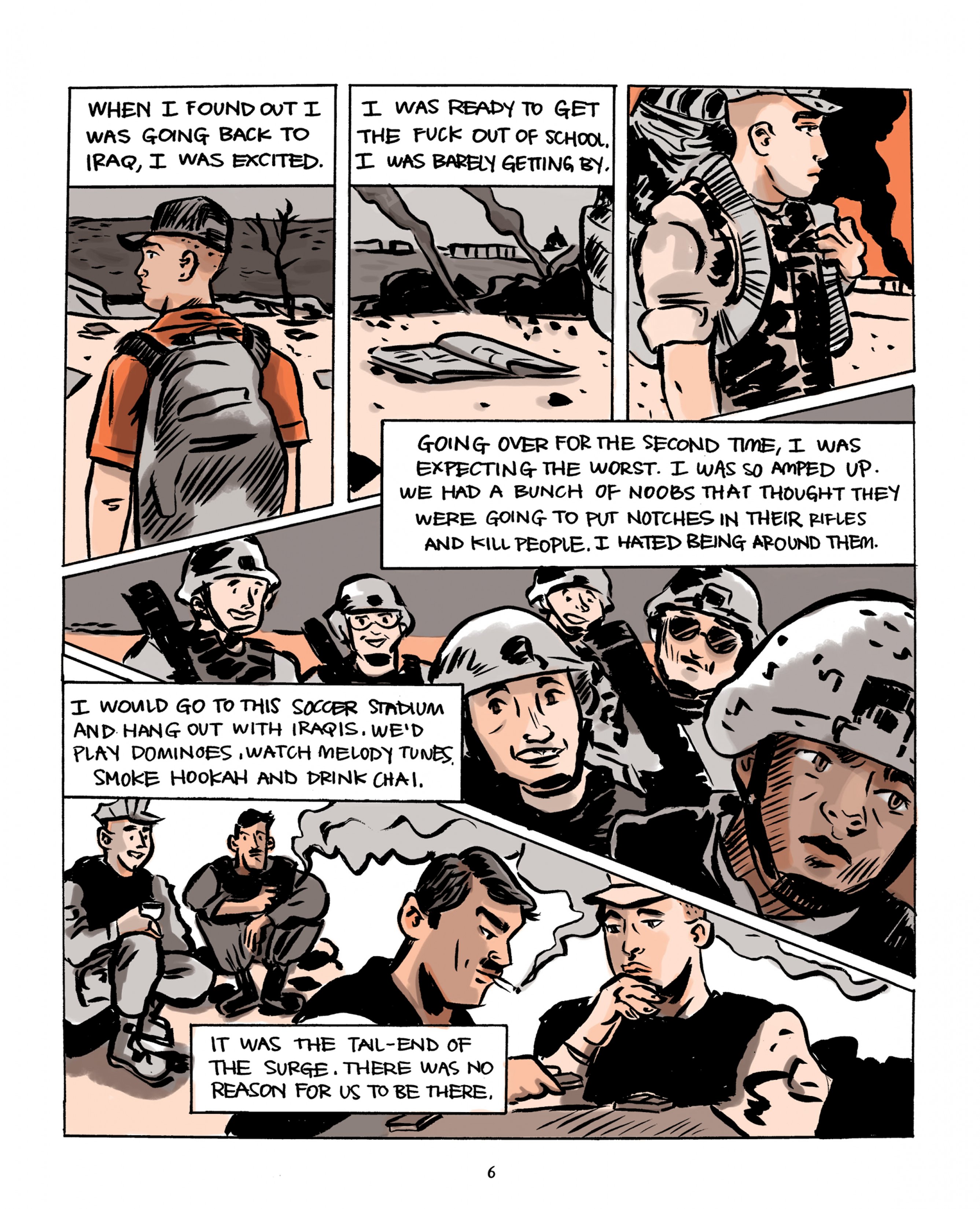 Read online Invisible Wounds: Graphic Journalism by Jess Ruliffson comic -  Issue # TPB (Part 1) - 13