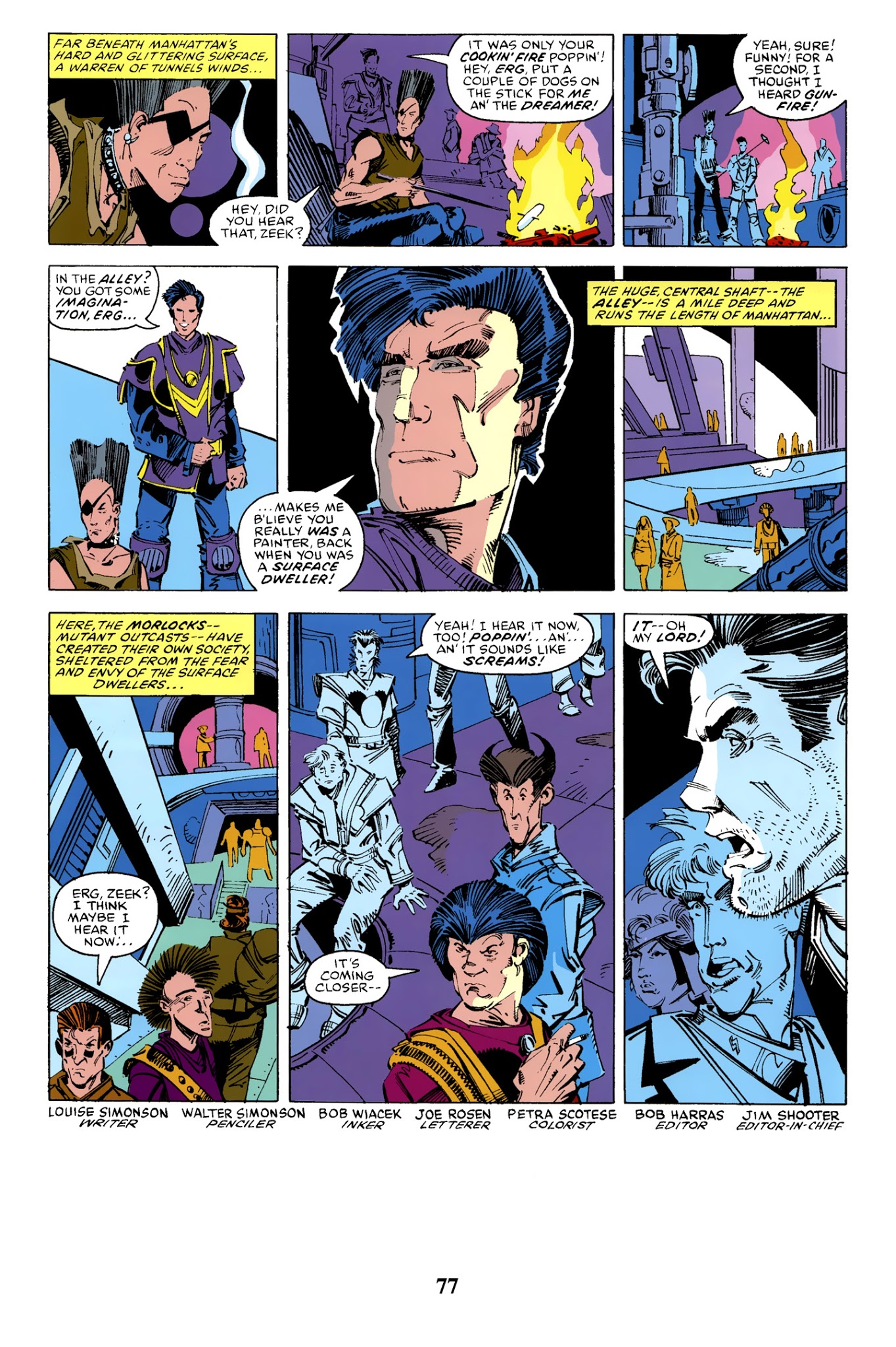 Read online X-Men: Mutant Massacre comic -  Issue # TPB - 77