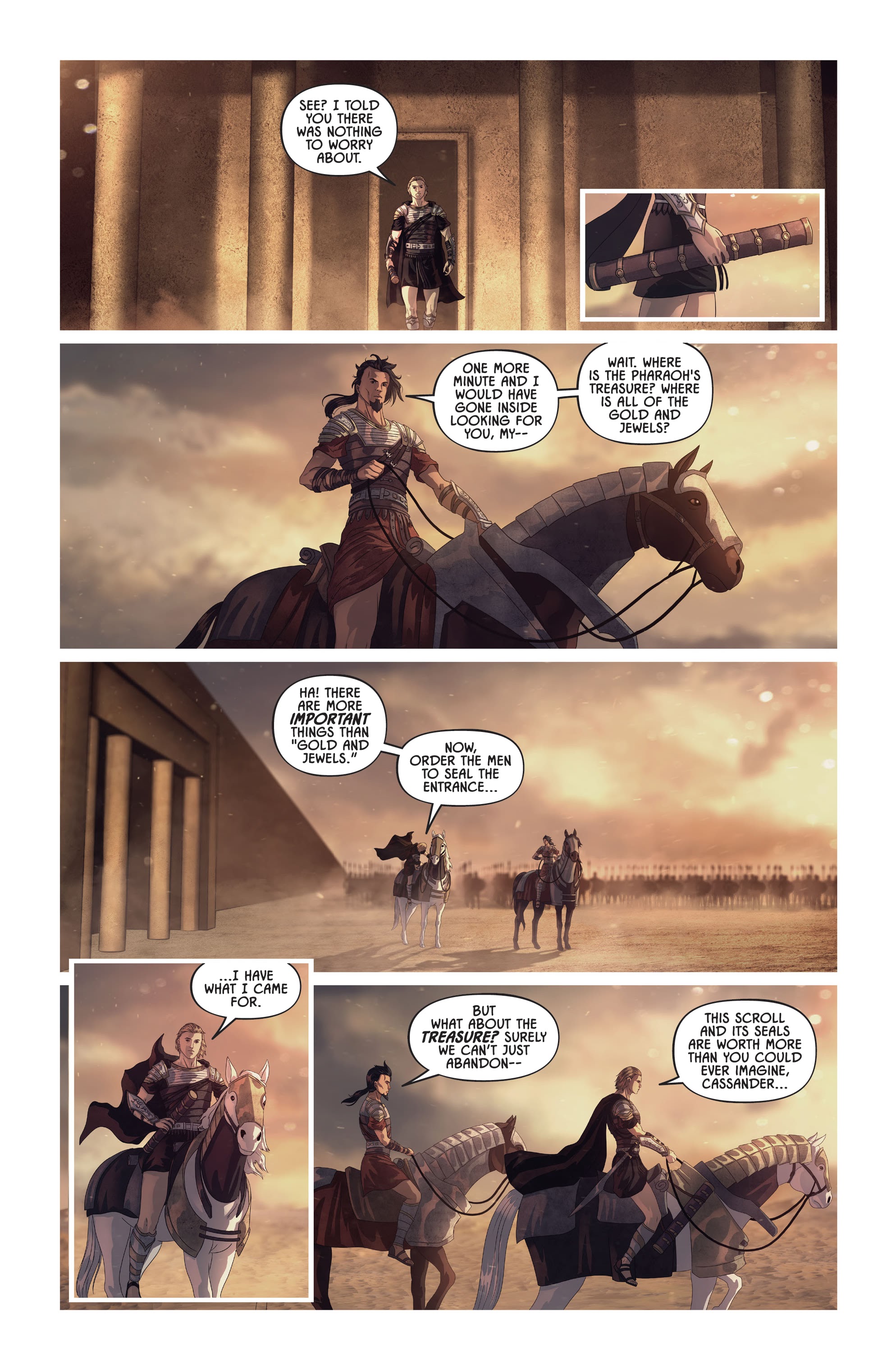 Read online Knights of the Golden Sun comic -  Issue #9 - 15