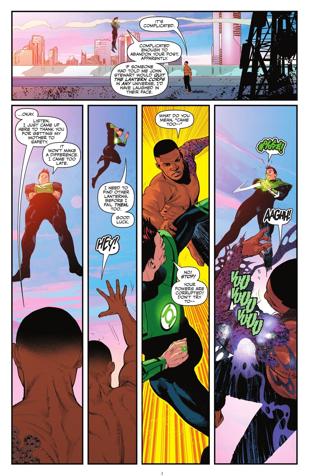 Read online Green Lantern: War Journal comic -  Issue #3 - 11