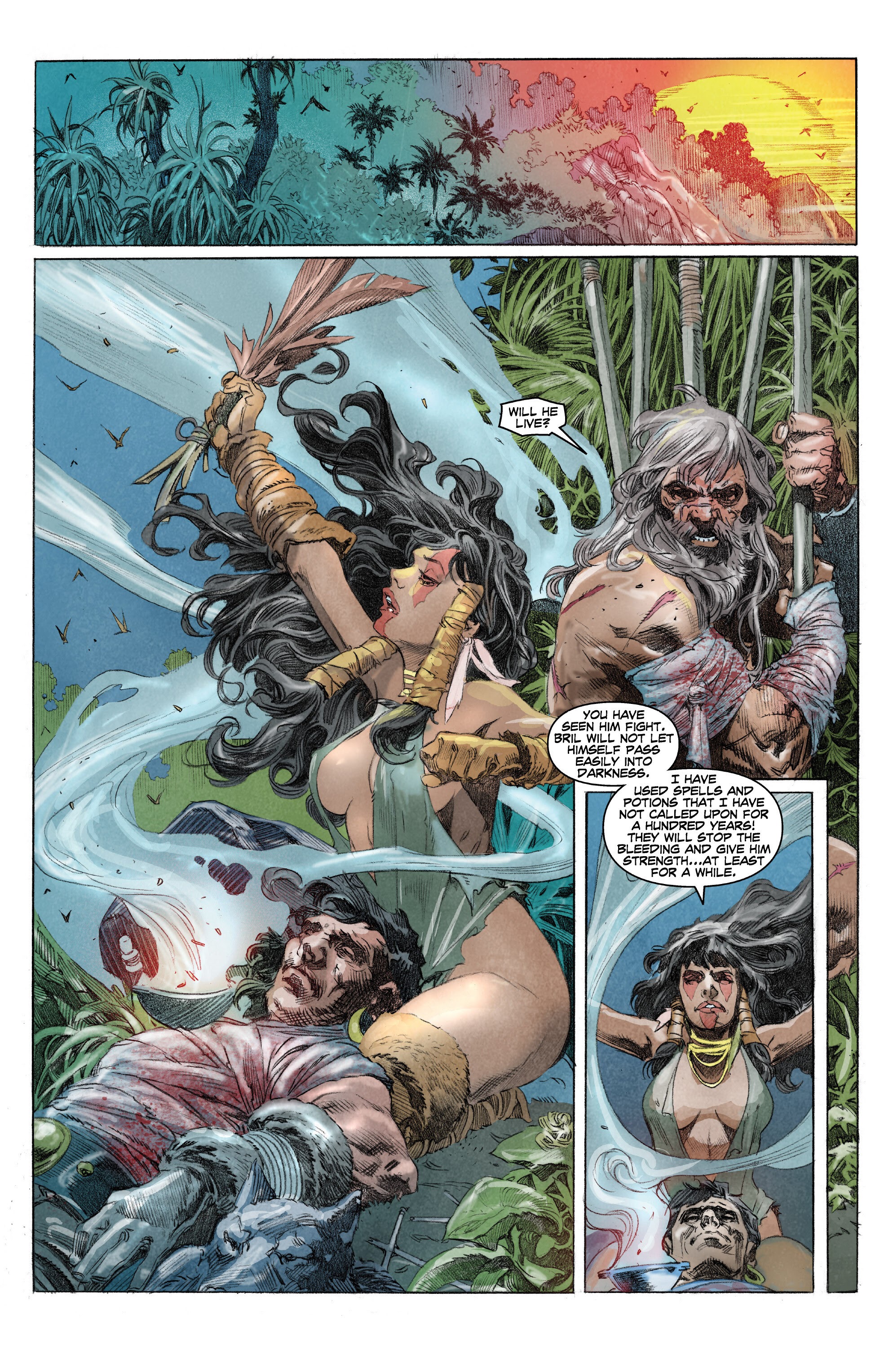 Read online King Conan Chronicles Epic Collection comic -  Issue # Wolves And Dragons (Part 4) - 50