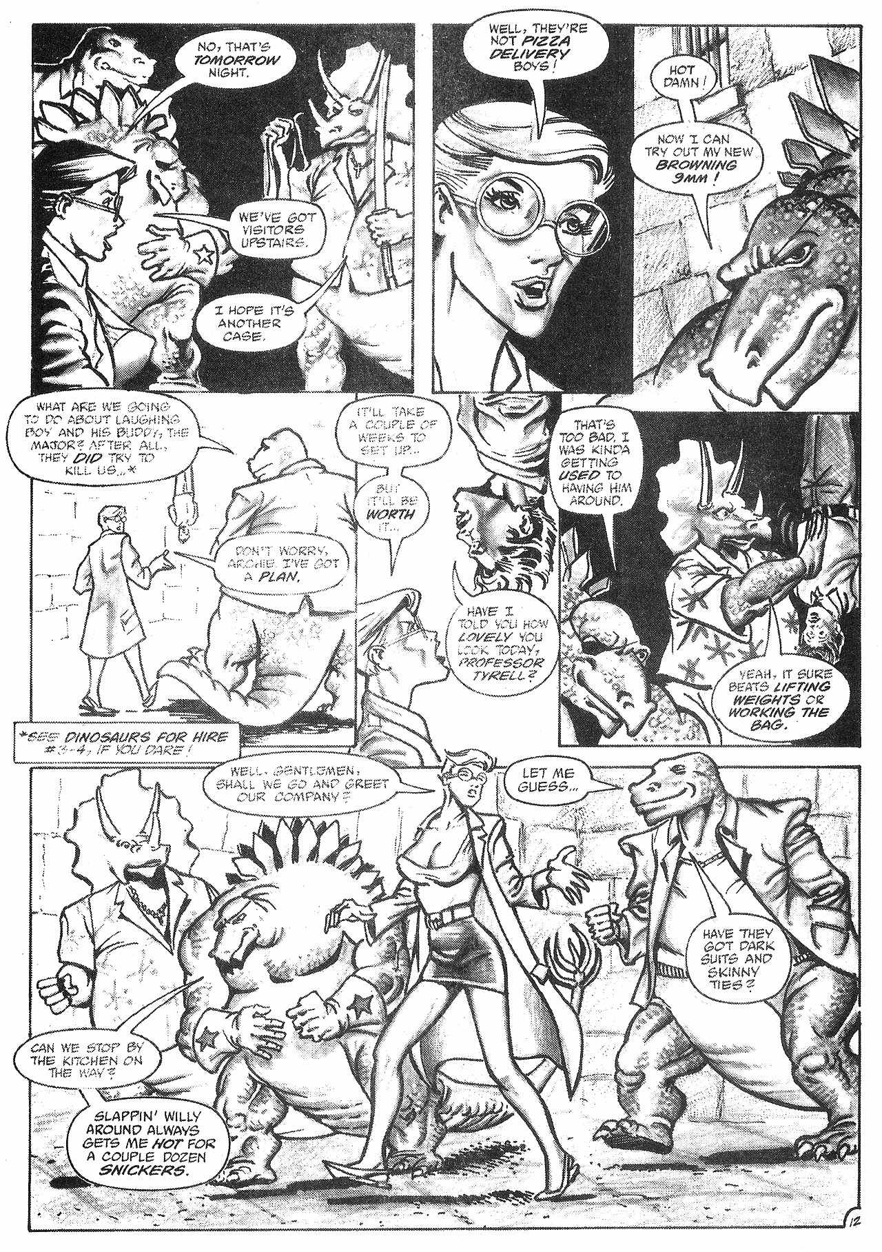 Read online Dinosaurs for Hire Fall Classic comic -  Issue # Full - 14