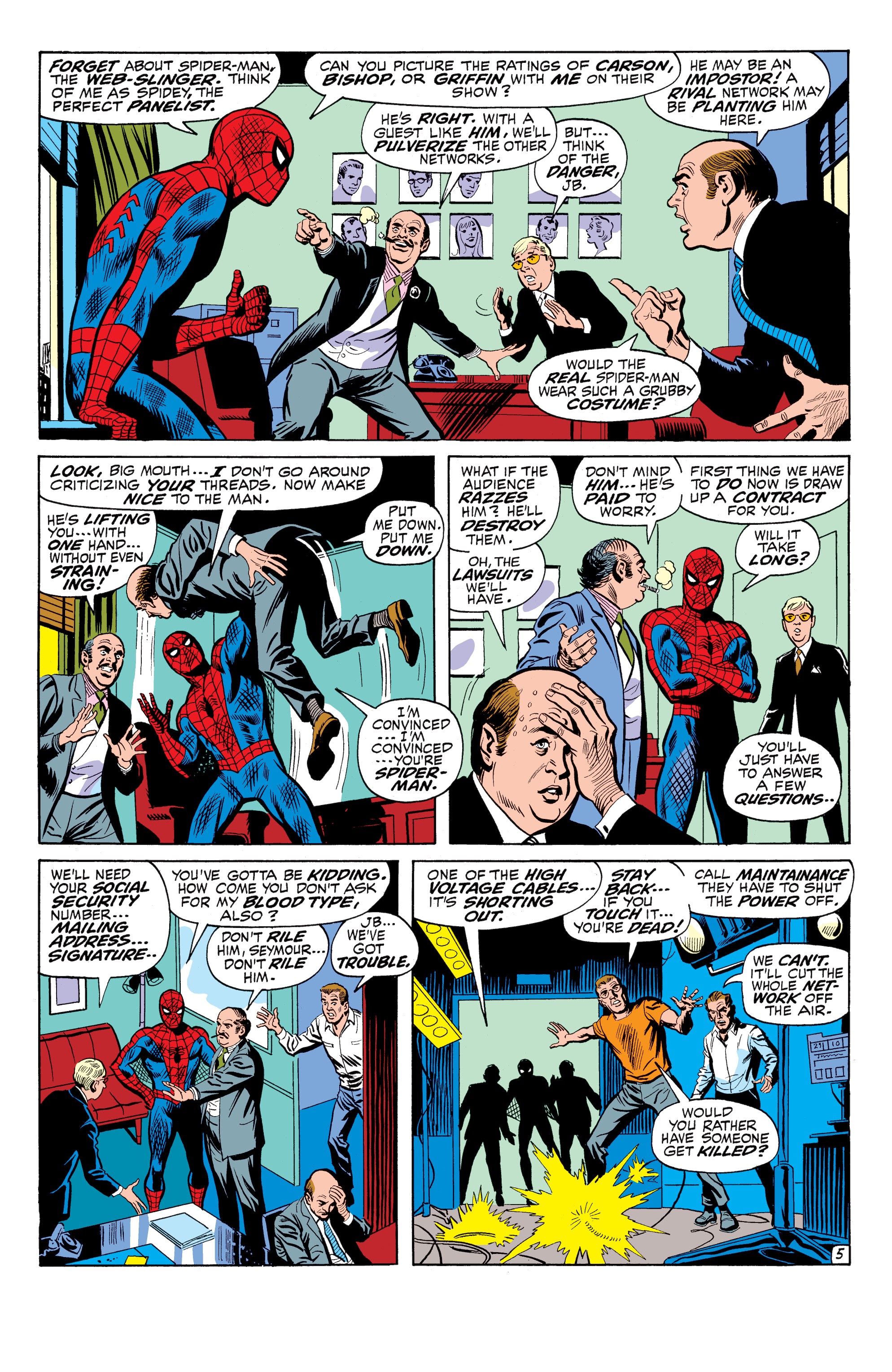 Read online Amazing Spider-Man Epic Collection comic -  Issue # The Secret of the Petrified Tablet (Part 4) - 53