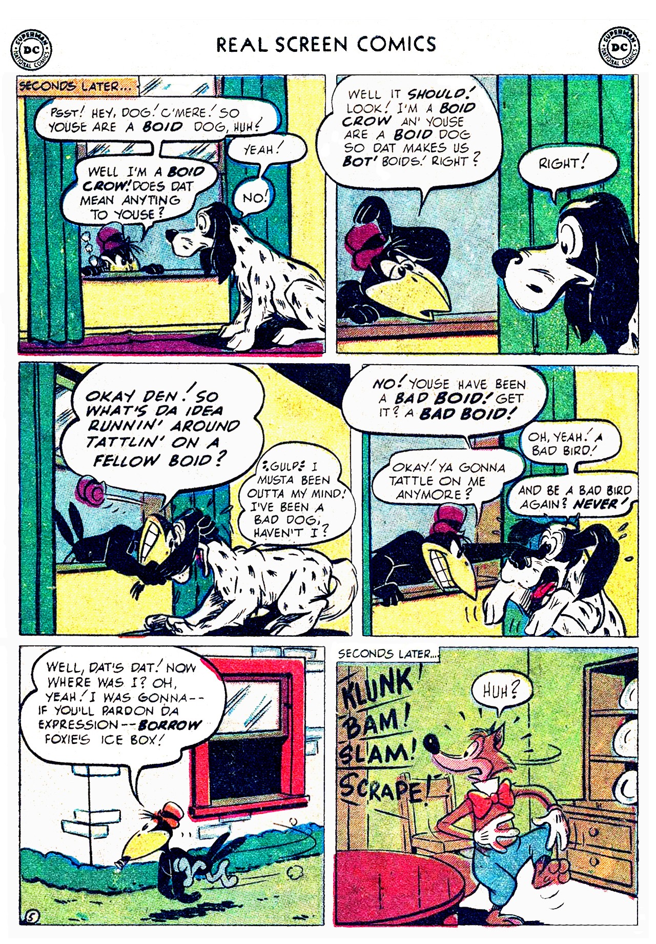 Read online Real Screen Comics comic -  Issue #41 - 7