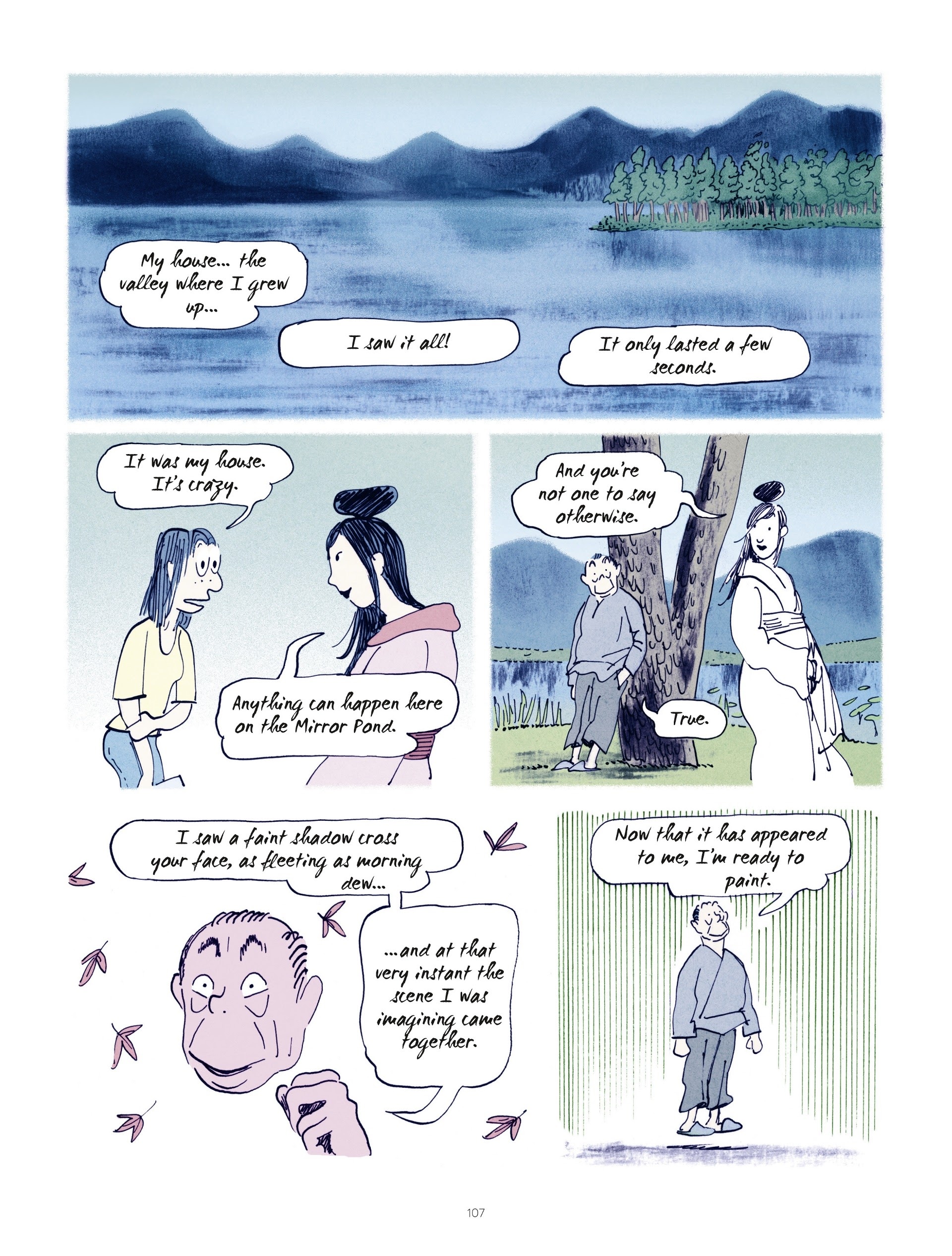 Read online The Young Woman and the Sea comic -  Issue # TPB - 107