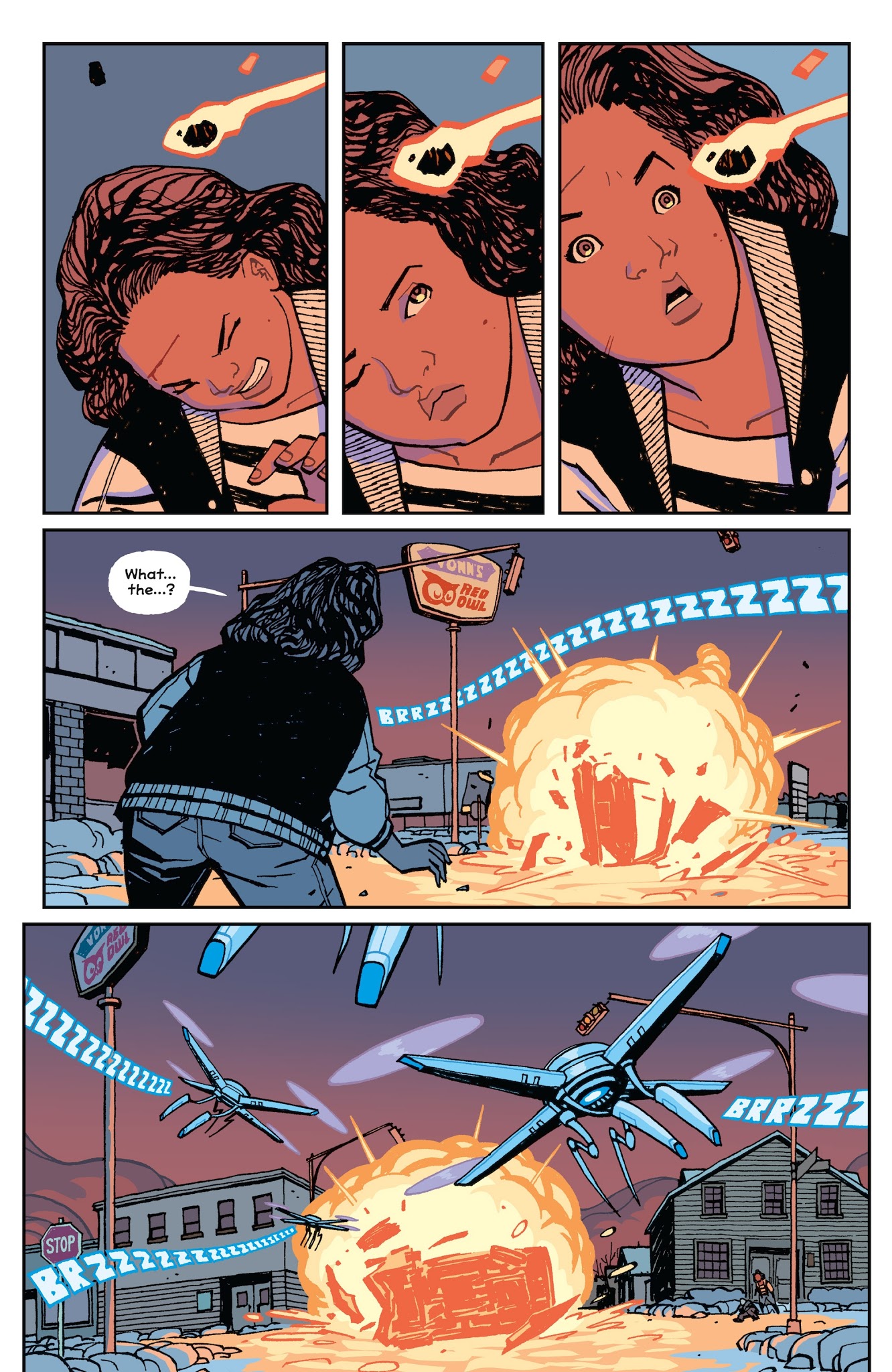 Read online Paper Girls comic -  Issue #17 - 16