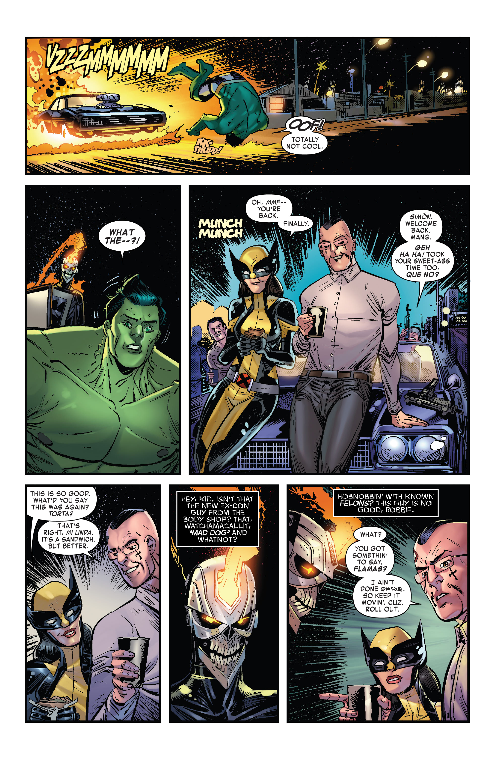 Read online Ghost Rider: Robbie Reyes - The Complete Collection comic -  Issue # TPB (Part 3) - 100