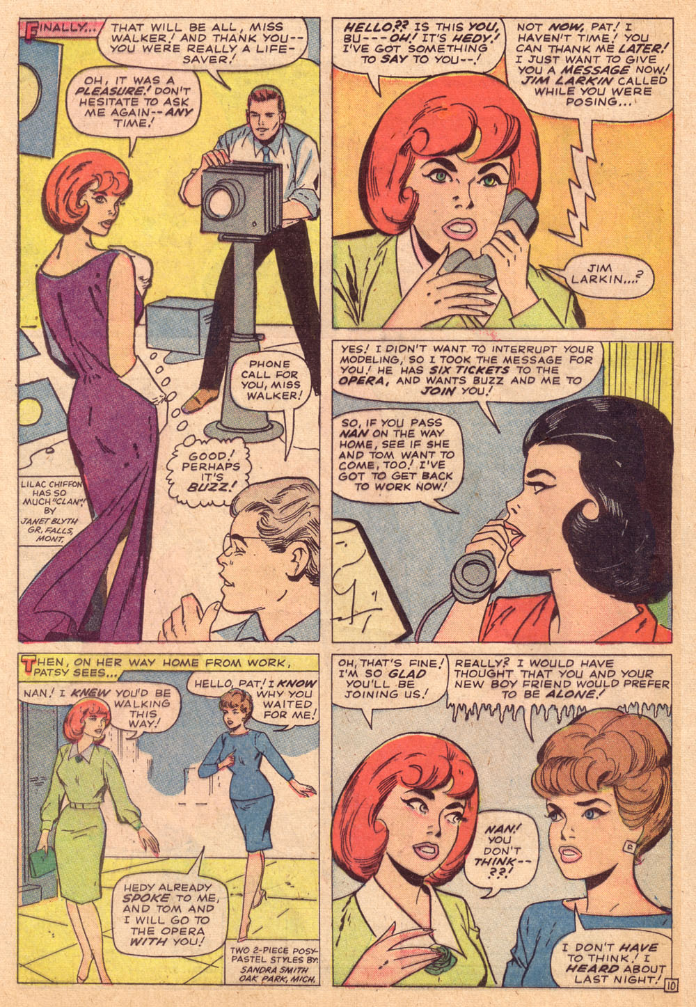 Read online Patsy and Hedy comic -  Issue #99 - 16