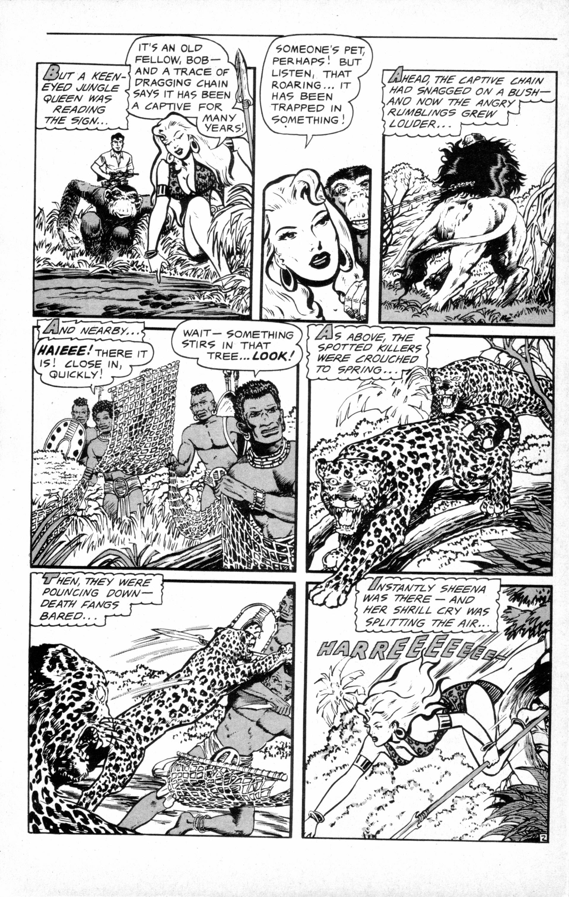 Read online Jungle Girls (1988) comic -  Issue #12 - 26
