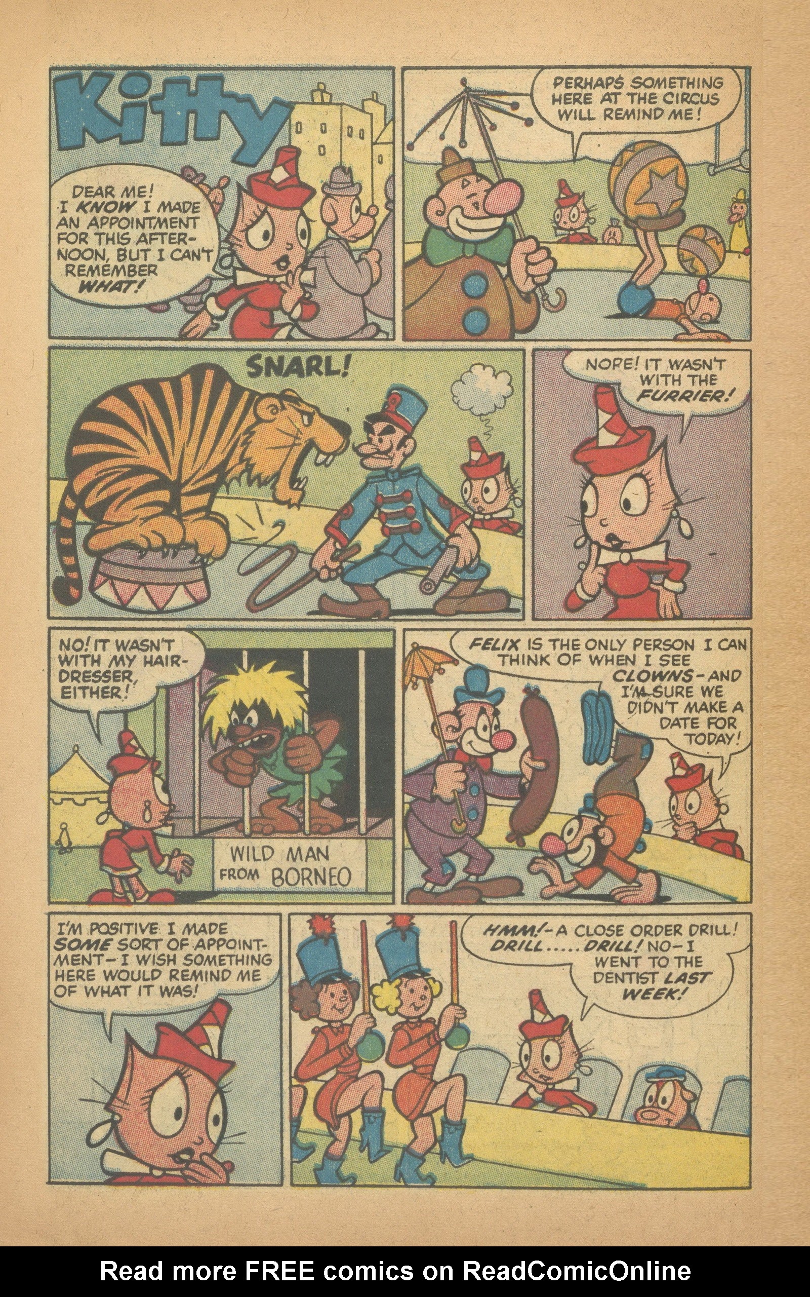 Read online Felix the Cat (1955) comic -  Issue #106 - 10