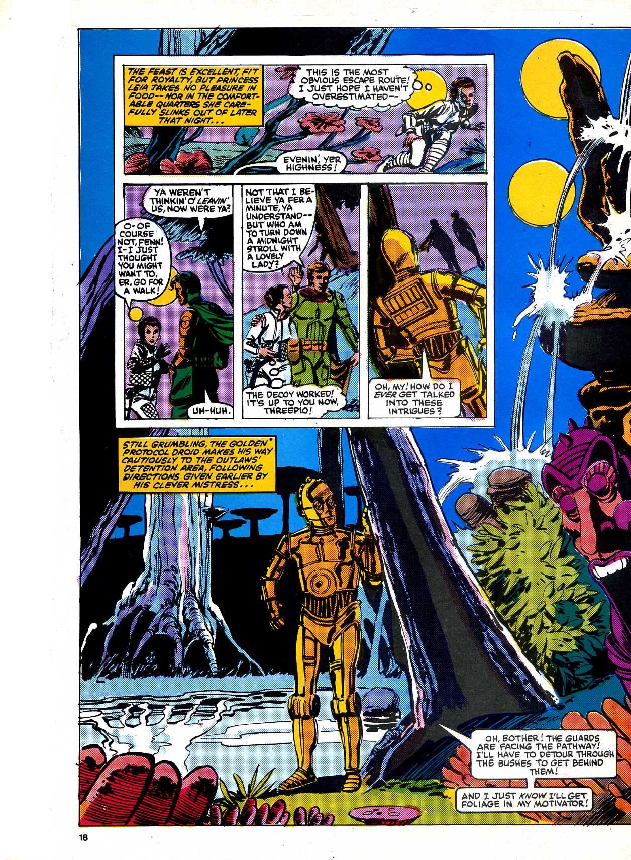 Read online Return of the Jedi comic -  Issue #141 - 18