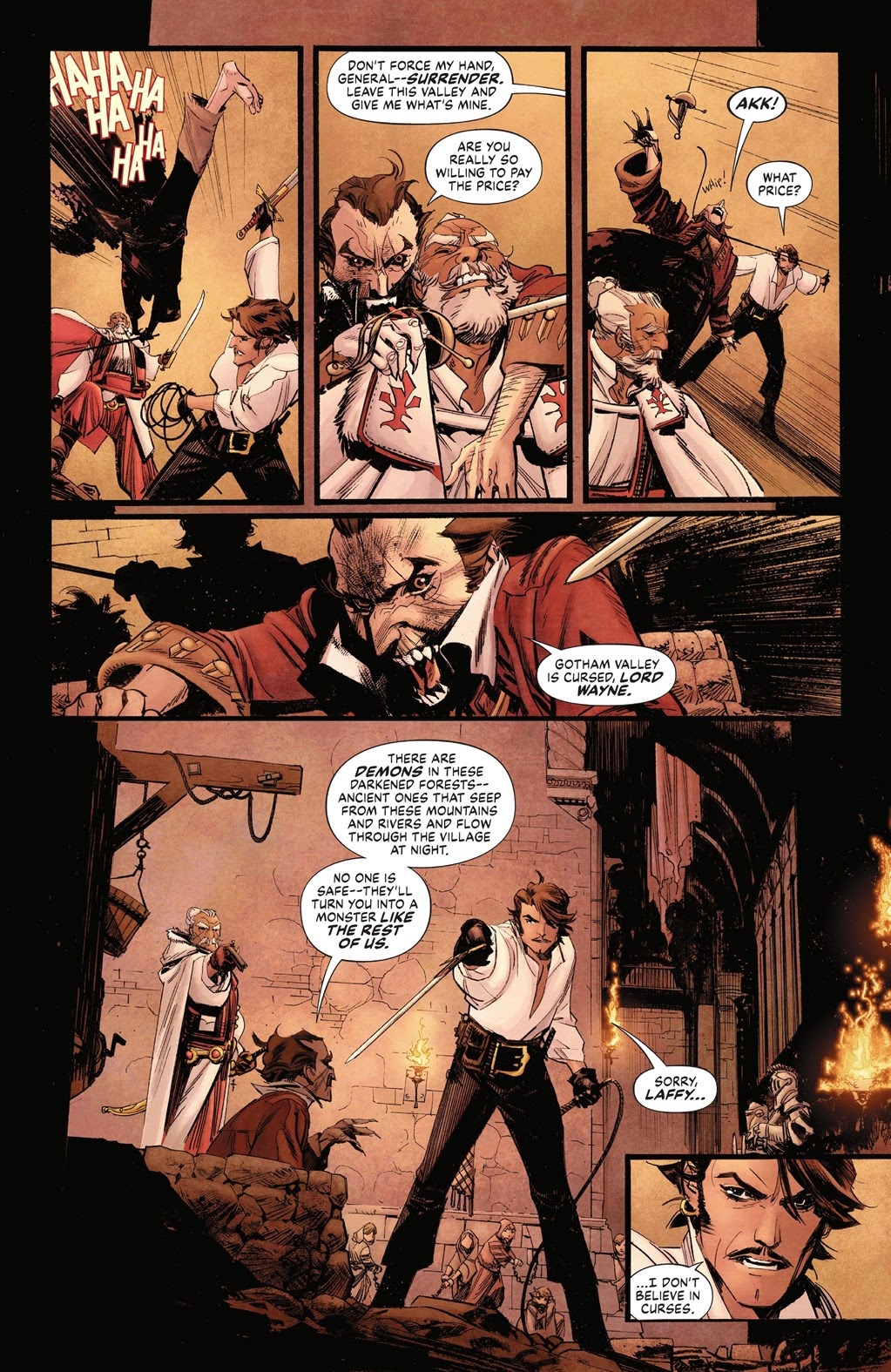 Read online Batman: Curse of the White Knight Deluxe Edition comic -  Issue # TPB (Part 1) - 10