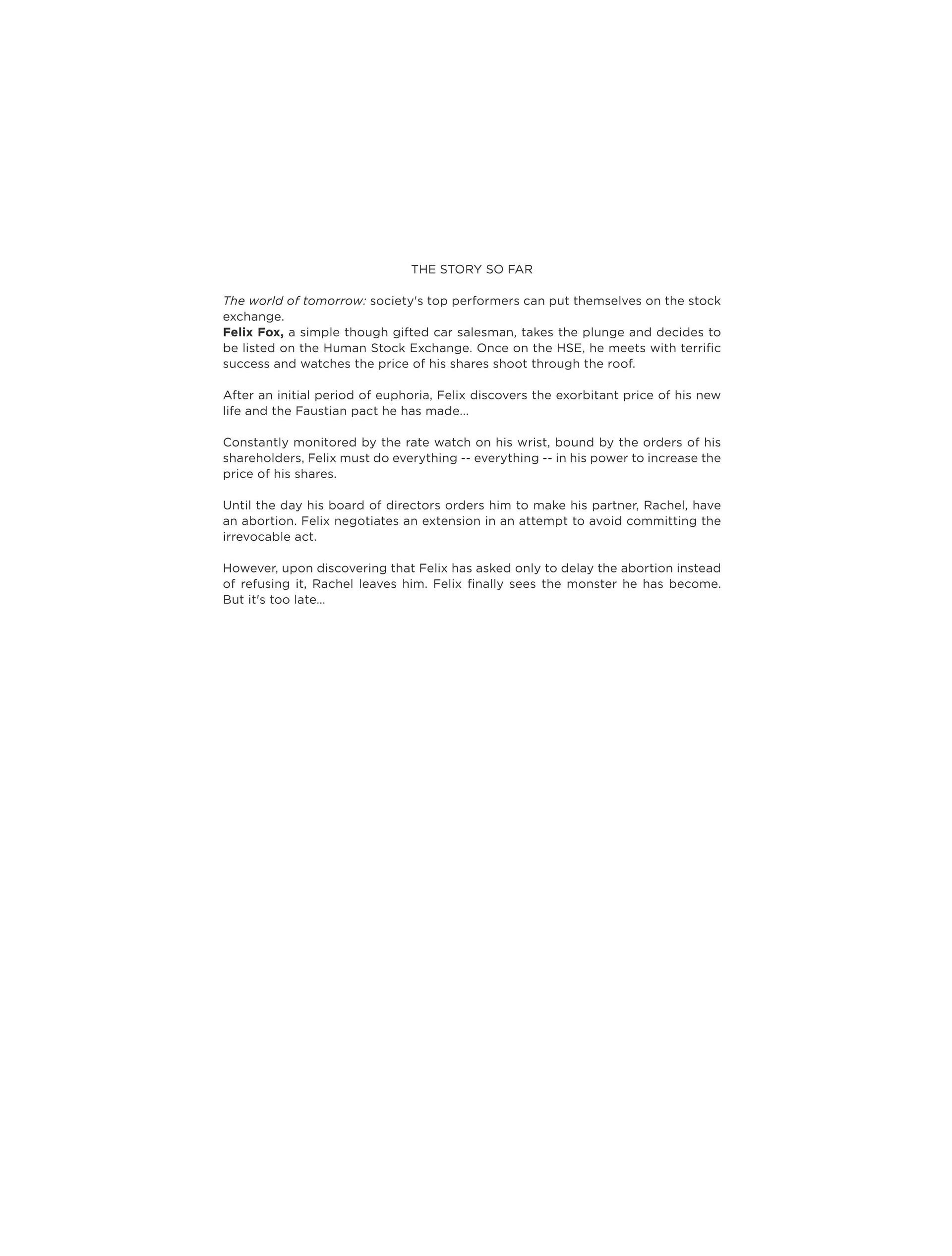 Read online Human Stock Exchange comic -  Issue #3 - 4