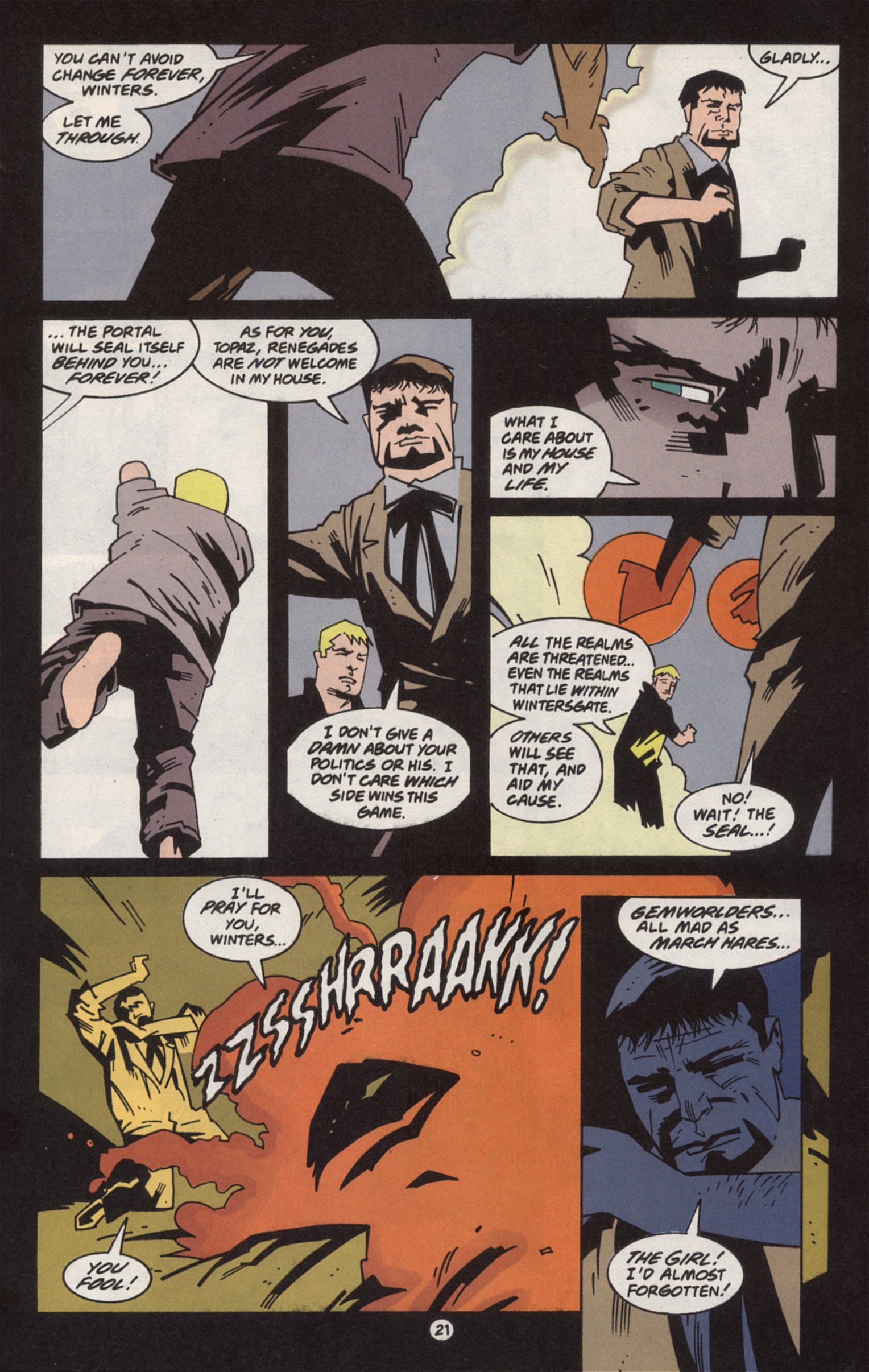 Read online Night Force comic -  Issue #8 - 22