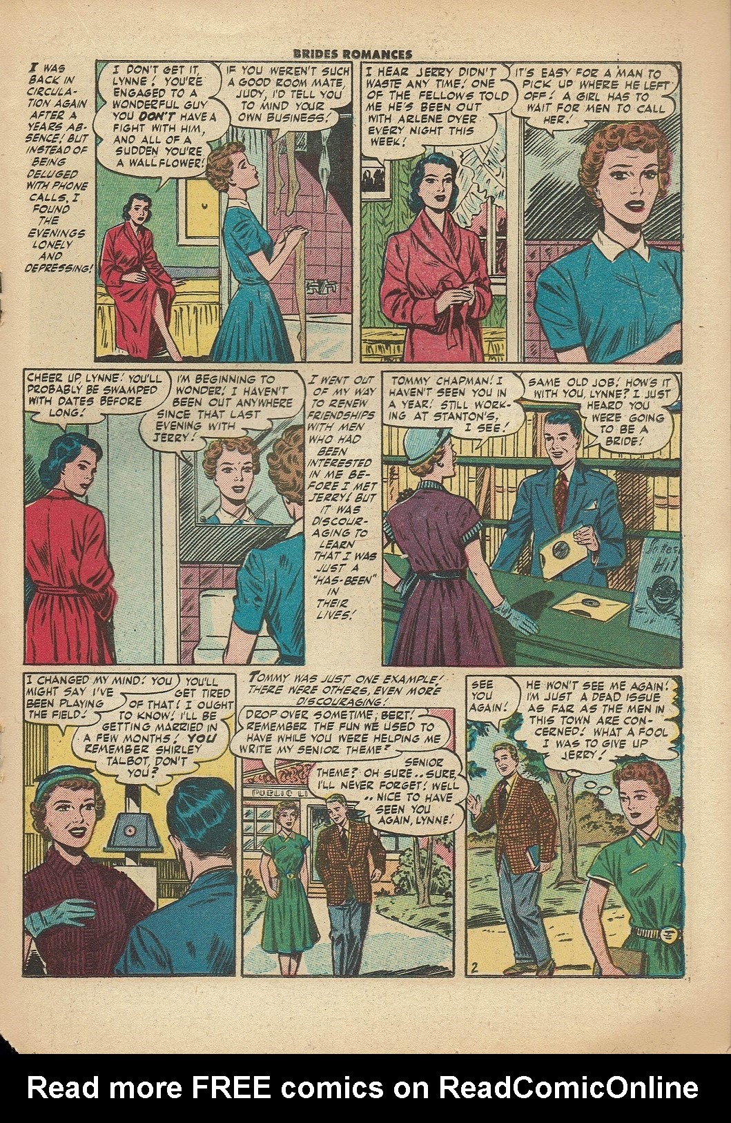 Read online Brides Romances comic -  Issue #17 - 19