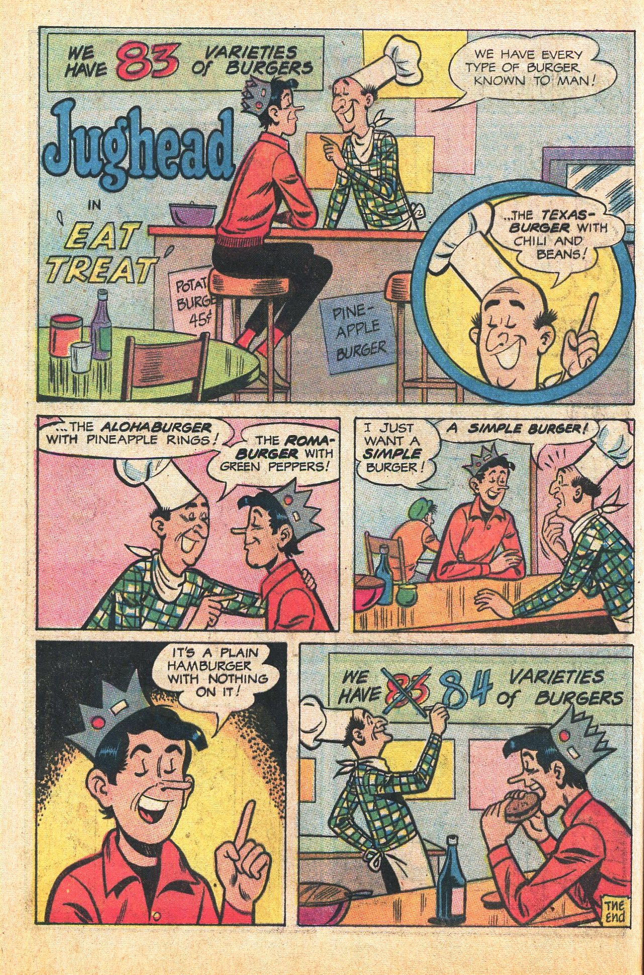 Read online Jughead's Jokes comic -  Issue #20 - 52