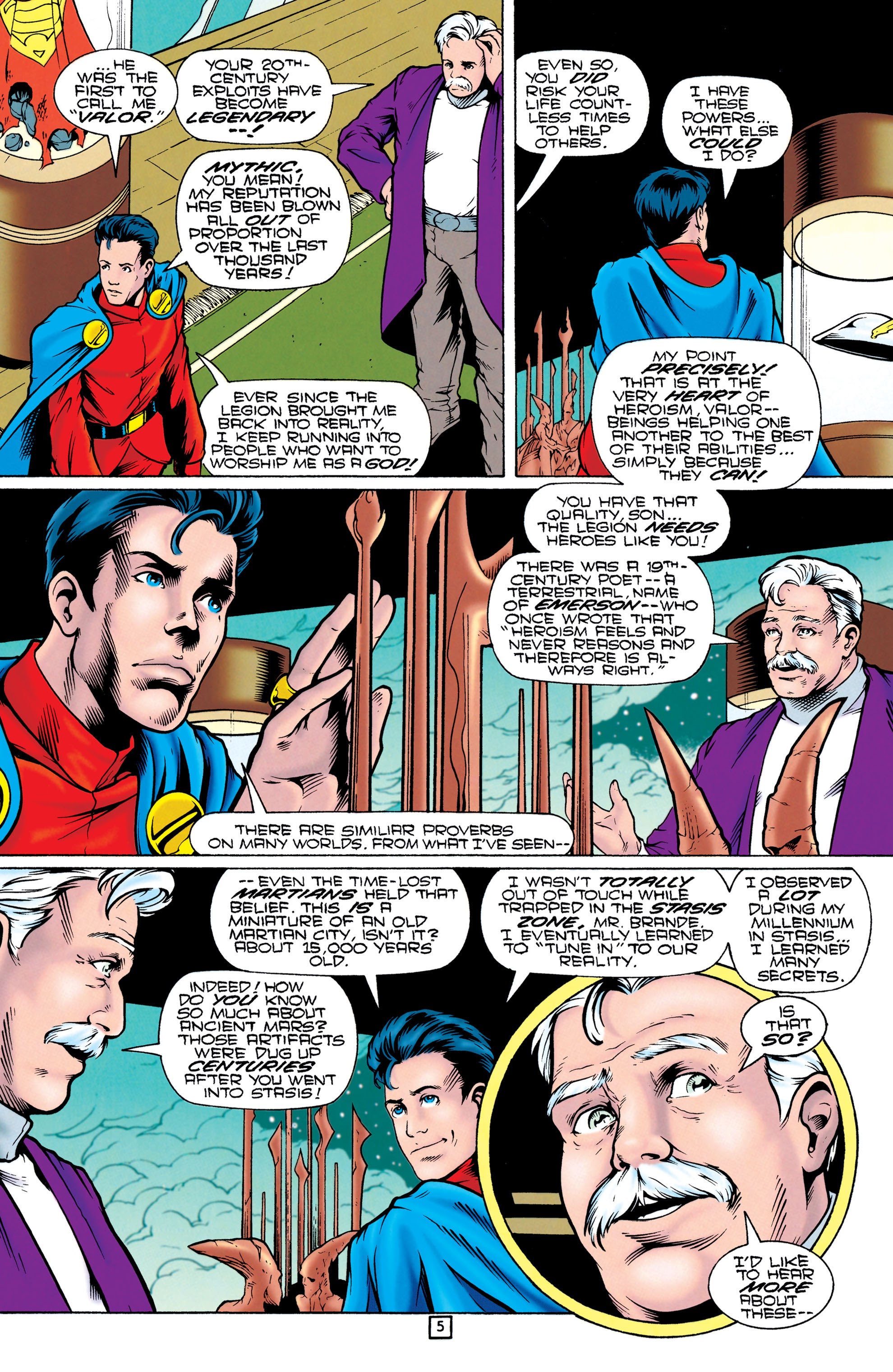 Read online Legionnaires comic -  Issue #37 - 6