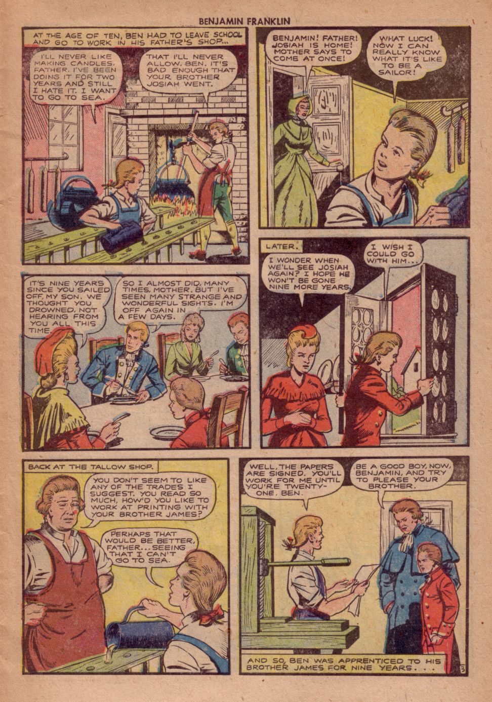 Read online Classics Illustrated comic -  Issue #65 - 5