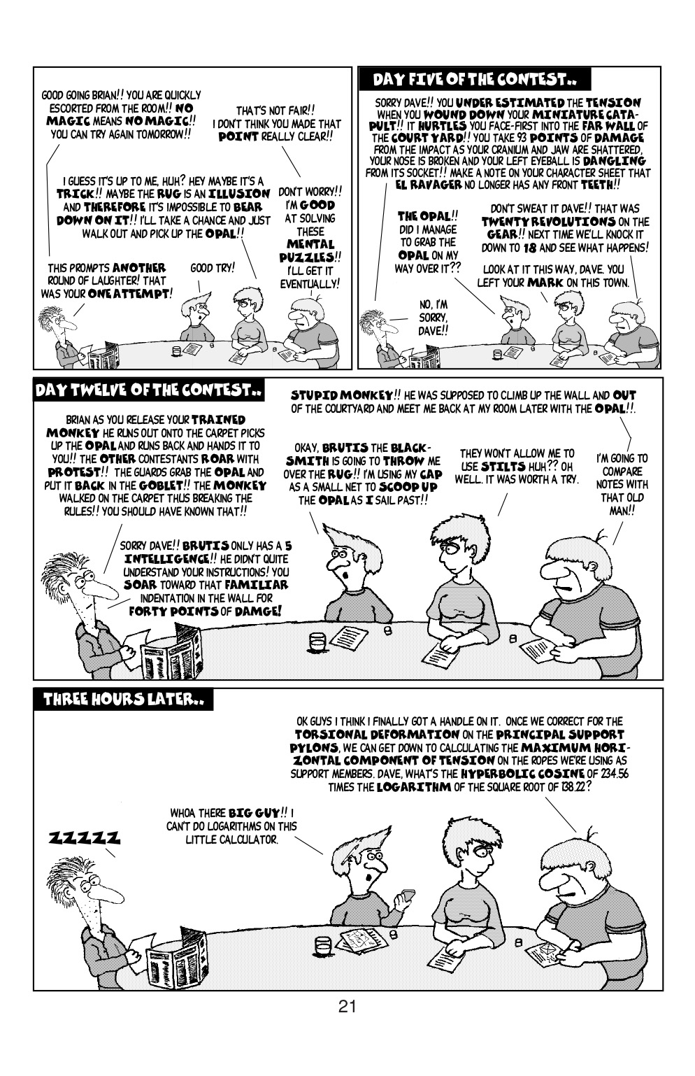 Read online Knights of the Dinner Table comic -  Issue #23 - 23