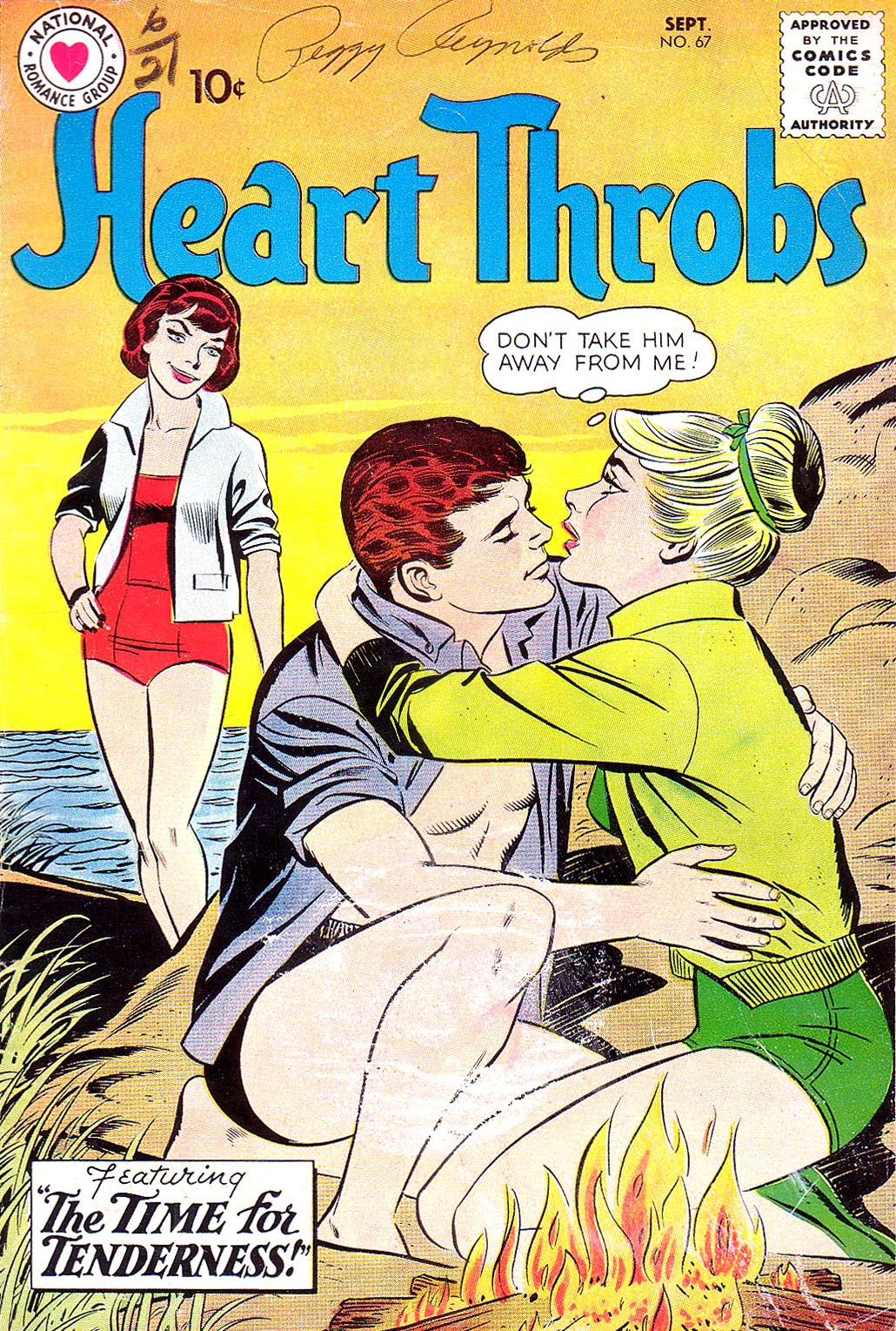 Read online Heart Throbs comic -  Issue #67 - 1