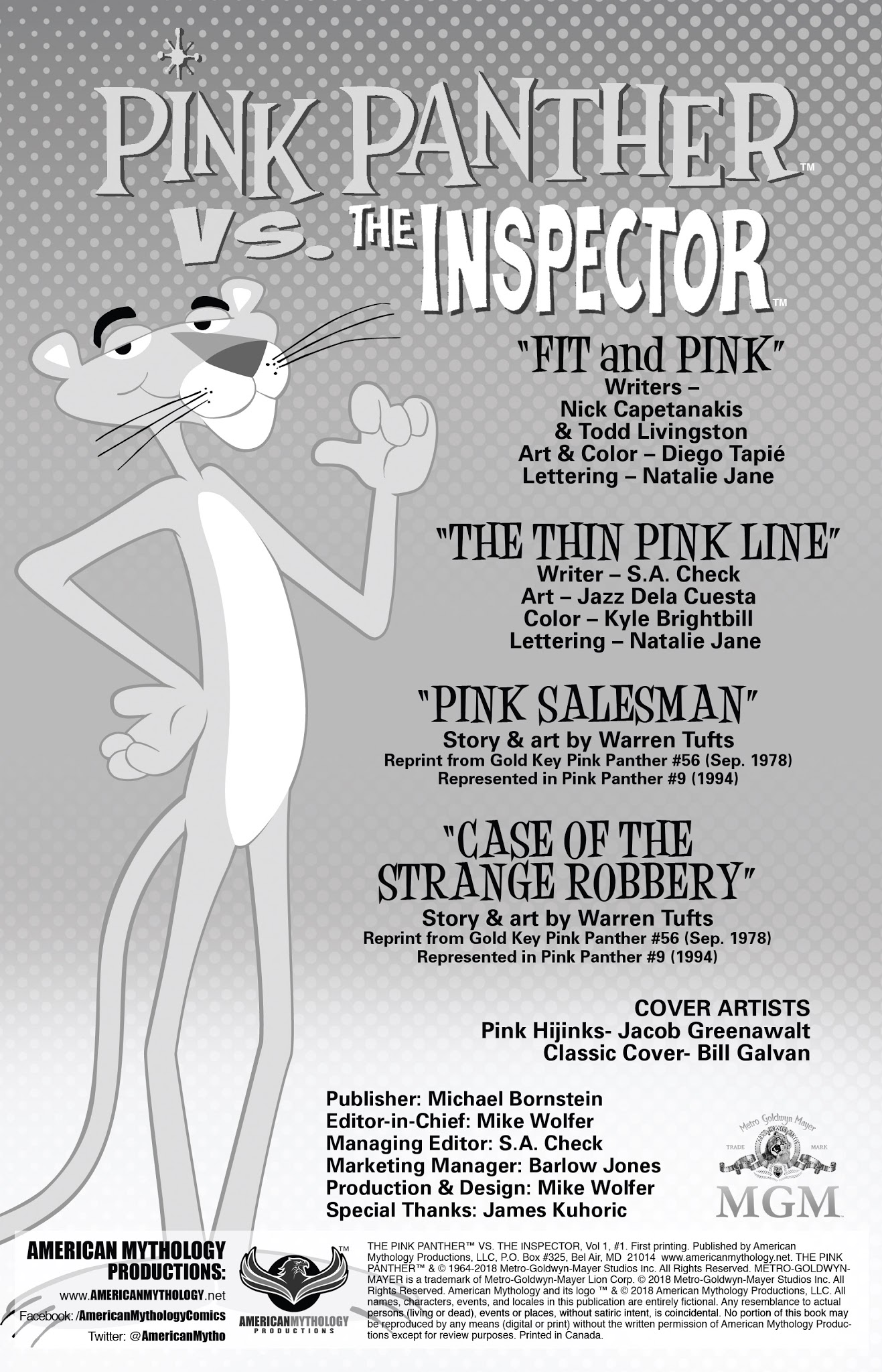 Read online Pink Panther vs. The Inspector comic -  Issue # Full - 2