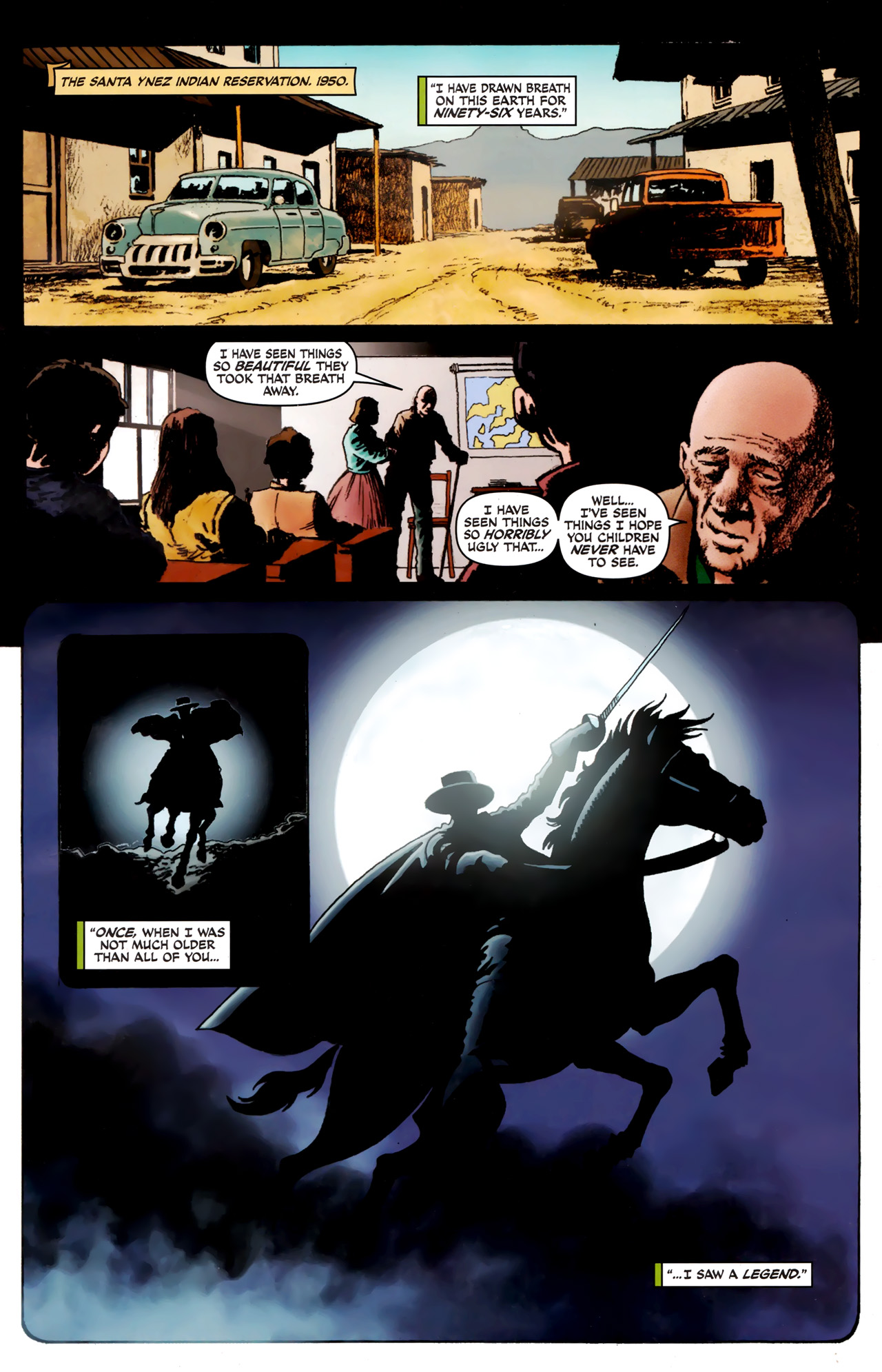 Read online The Lone Ranger & Zorro: The Death of Zorro comic -  Issue #5 - 4