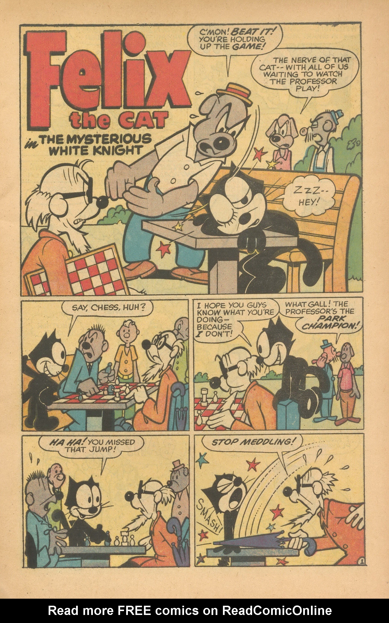 Read online Felix the Cat (1955) comic -  Issue #85 - 5