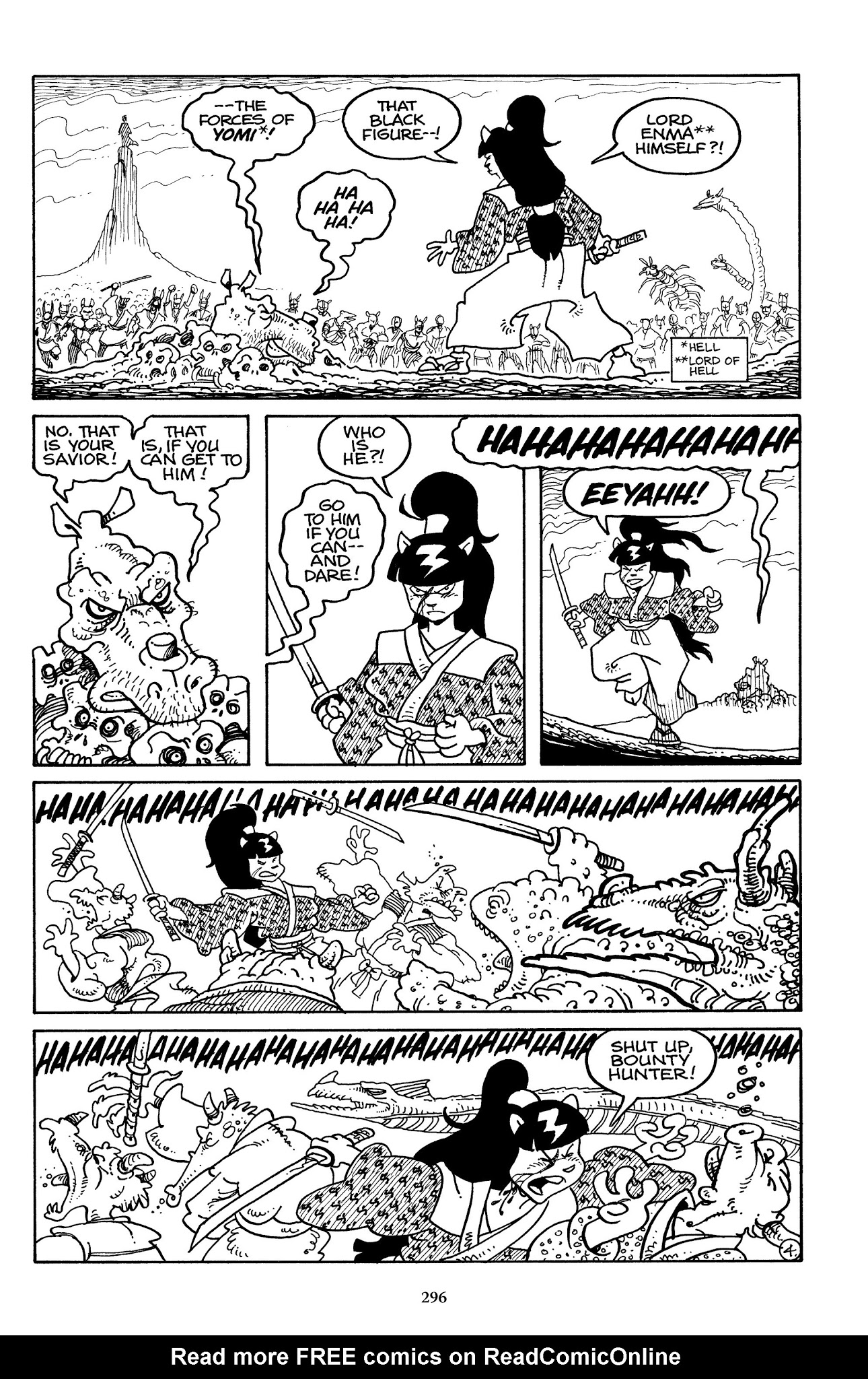 Read online The Usagi Yojimbo Saga comic -  Issue # TPB 2 - 292