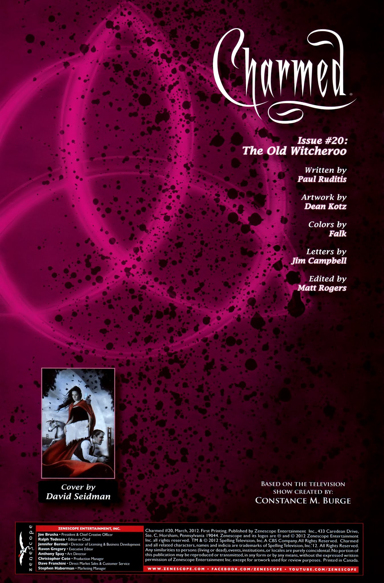 Read online Charmed comic -  Issue #20 - 2