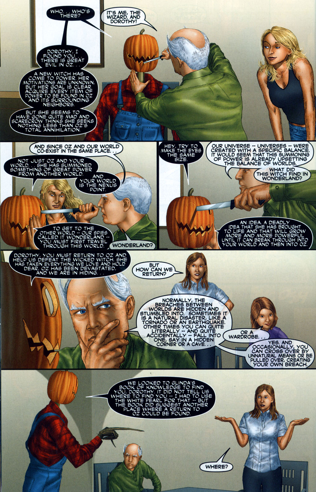 Read online The Oz/Wonderland Chronicles comic -  Issue #1 - 22