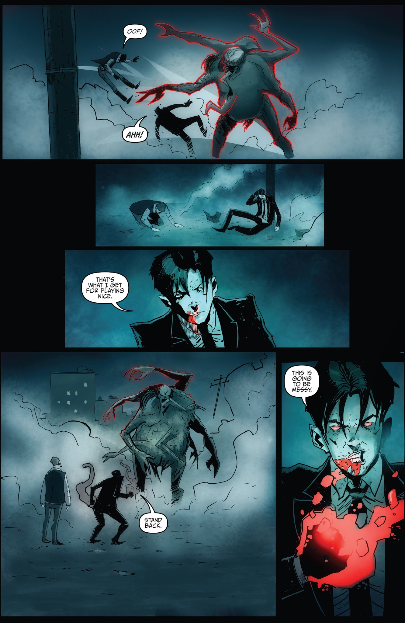 Read online October Faction: Supernatural Dreams comic -  Issue #3 - 9