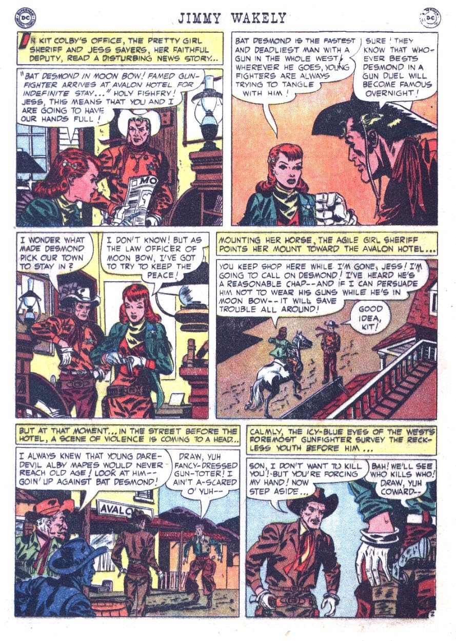 Read online Jimmy Wakely comic -  Issue #9 - 28