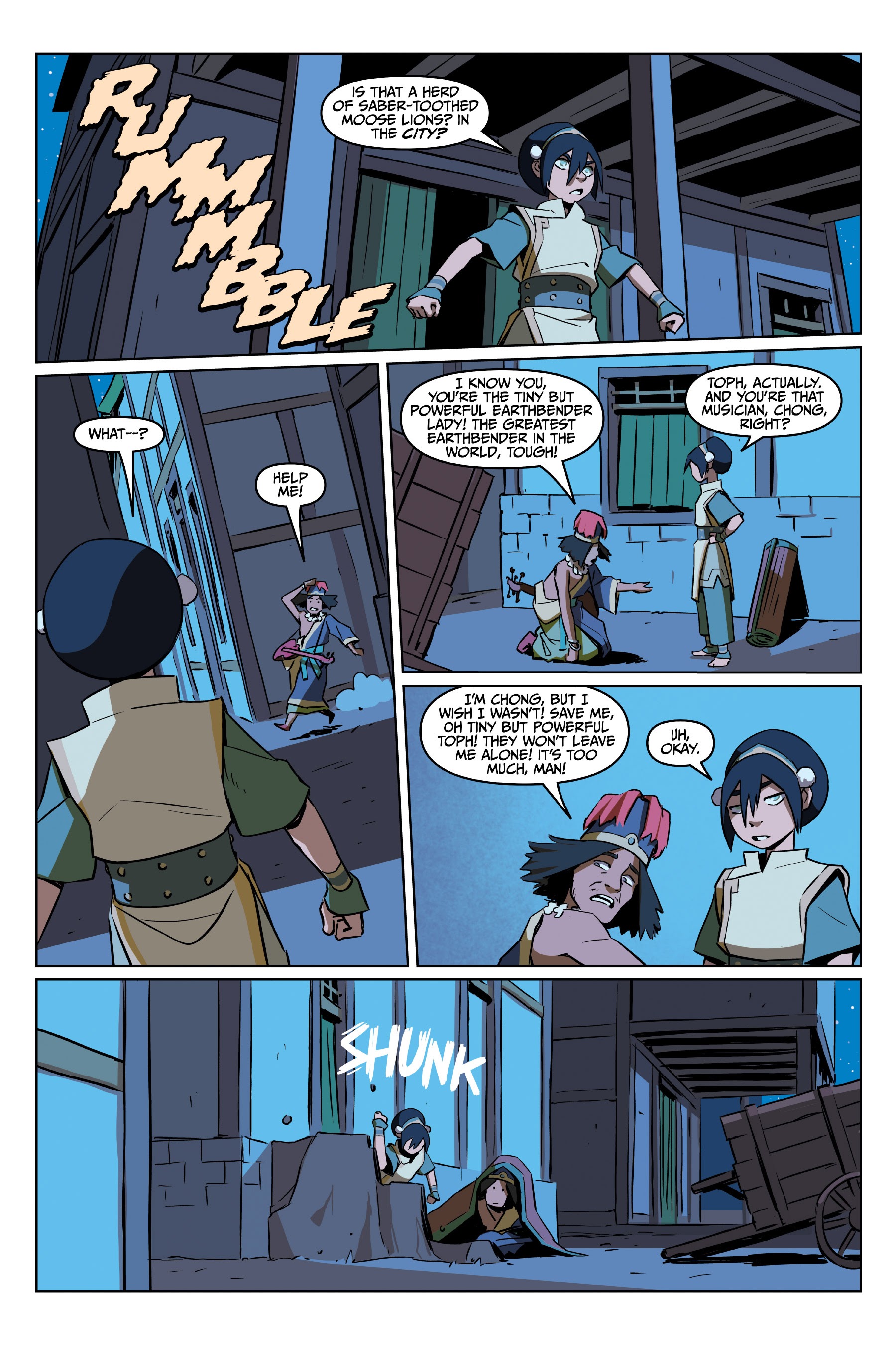 Read online Nickelodeon Avatar: The Last Airbender - Toph Beifong's Metalbending Academy comic -  Issue # TPB - 33