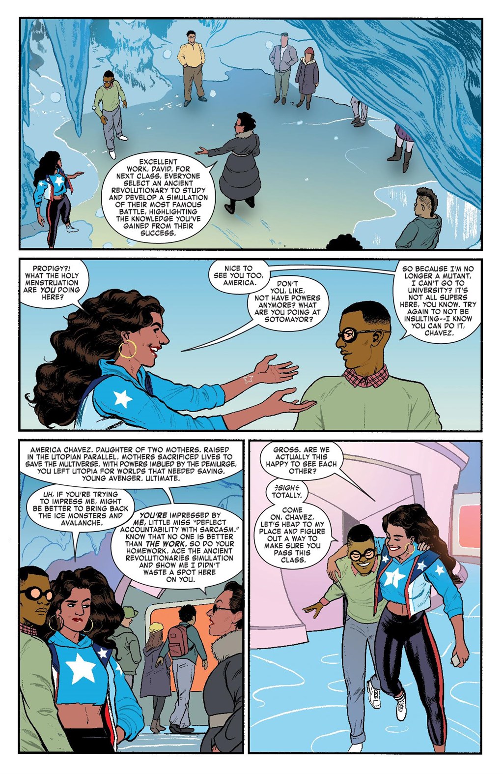 Read online Marvel-Verse (2020) comic -  Issue # America Chavez - 55