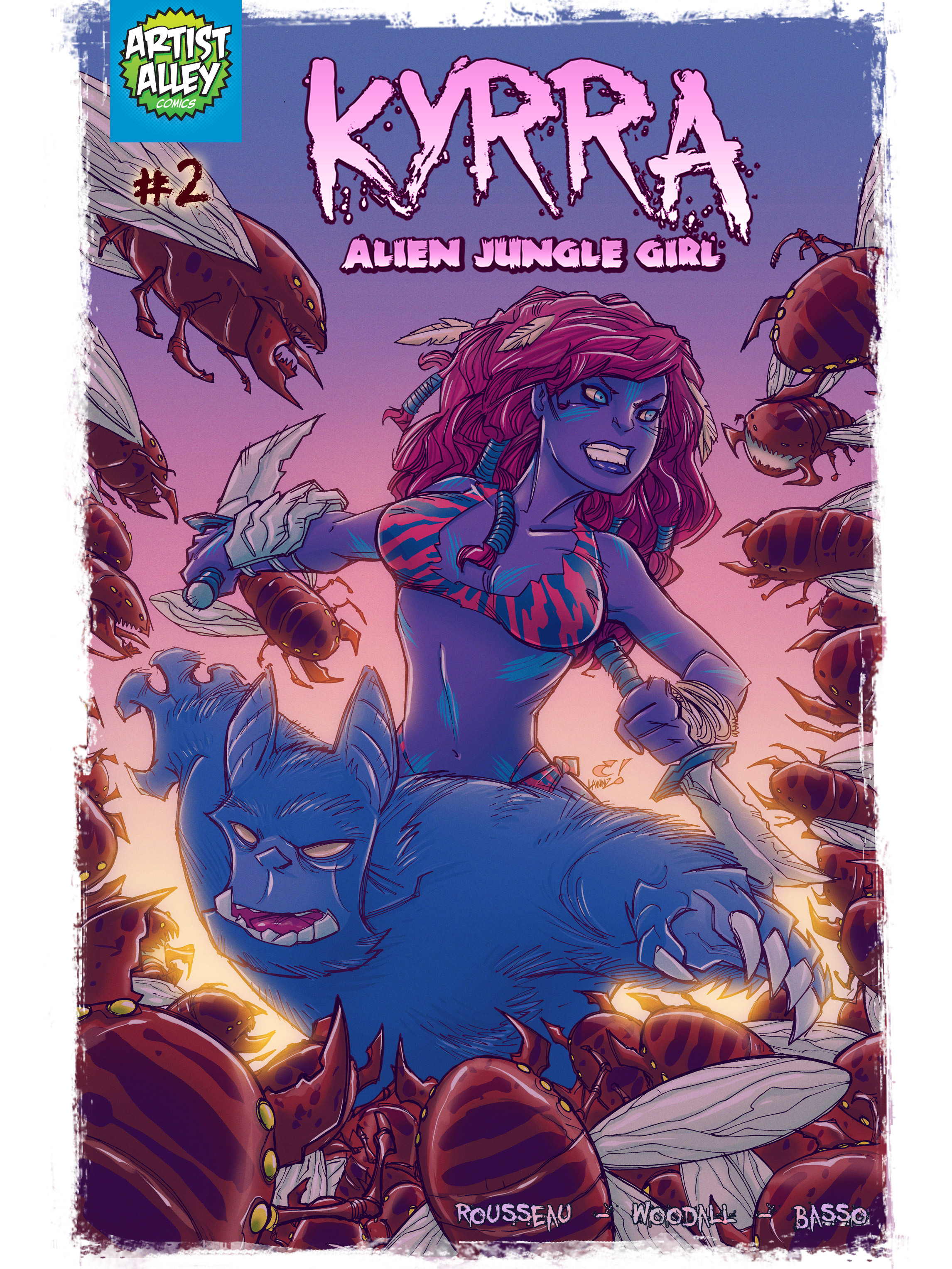 Read online Kyrra: Alien Jungle Girl comic -  Issue #2 - 1