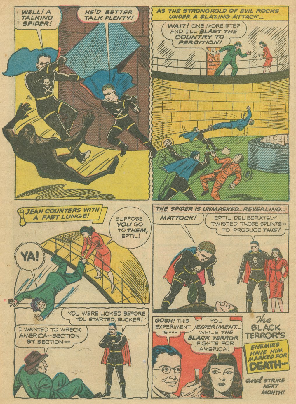 Read online Exciting Comics comic -  Issue #20 - 16