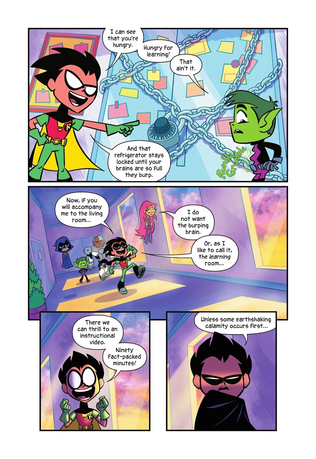 Read online Teen Titans Go! Undead?! comic -  Issue # TPB (Part 1) - 7