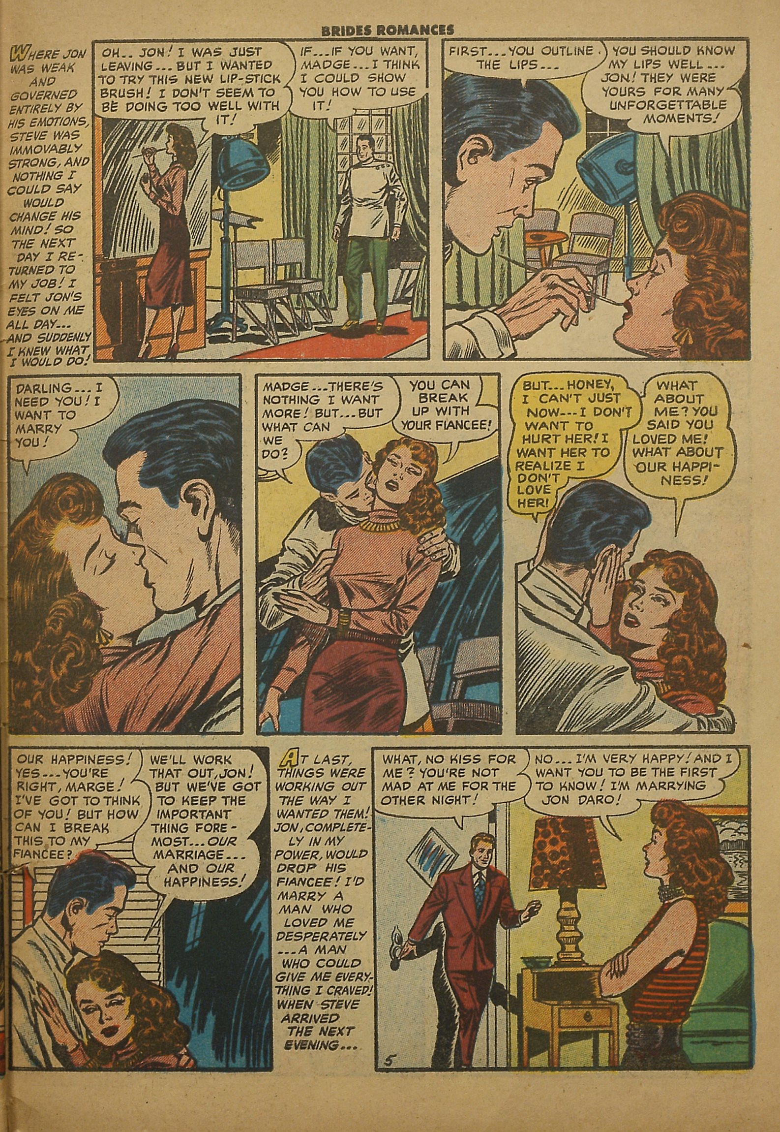 Read online Brides Romances comic -  Issue #16 - 31