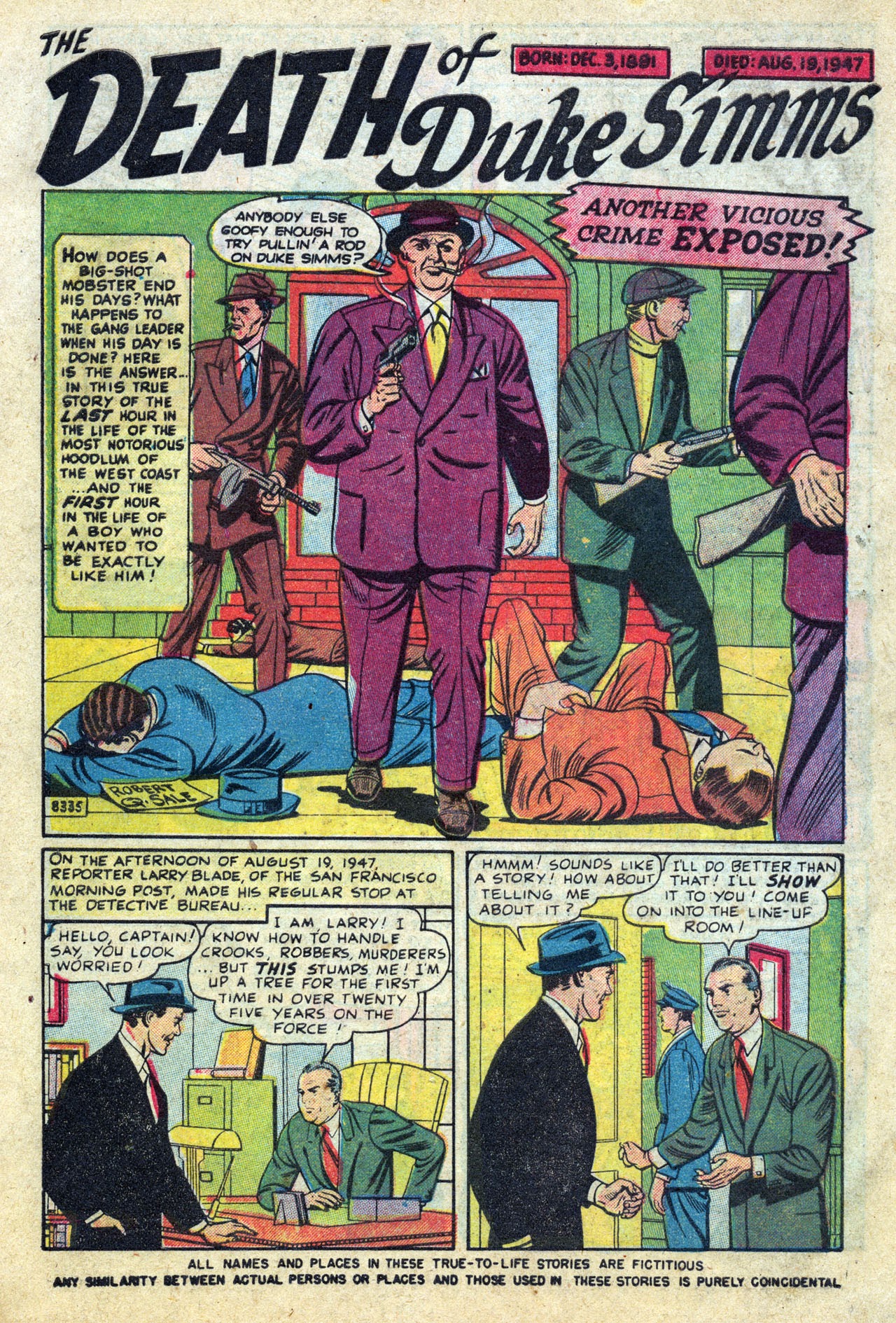 Read online Crime Exposed (1950) comic -  Issue #5 - 3