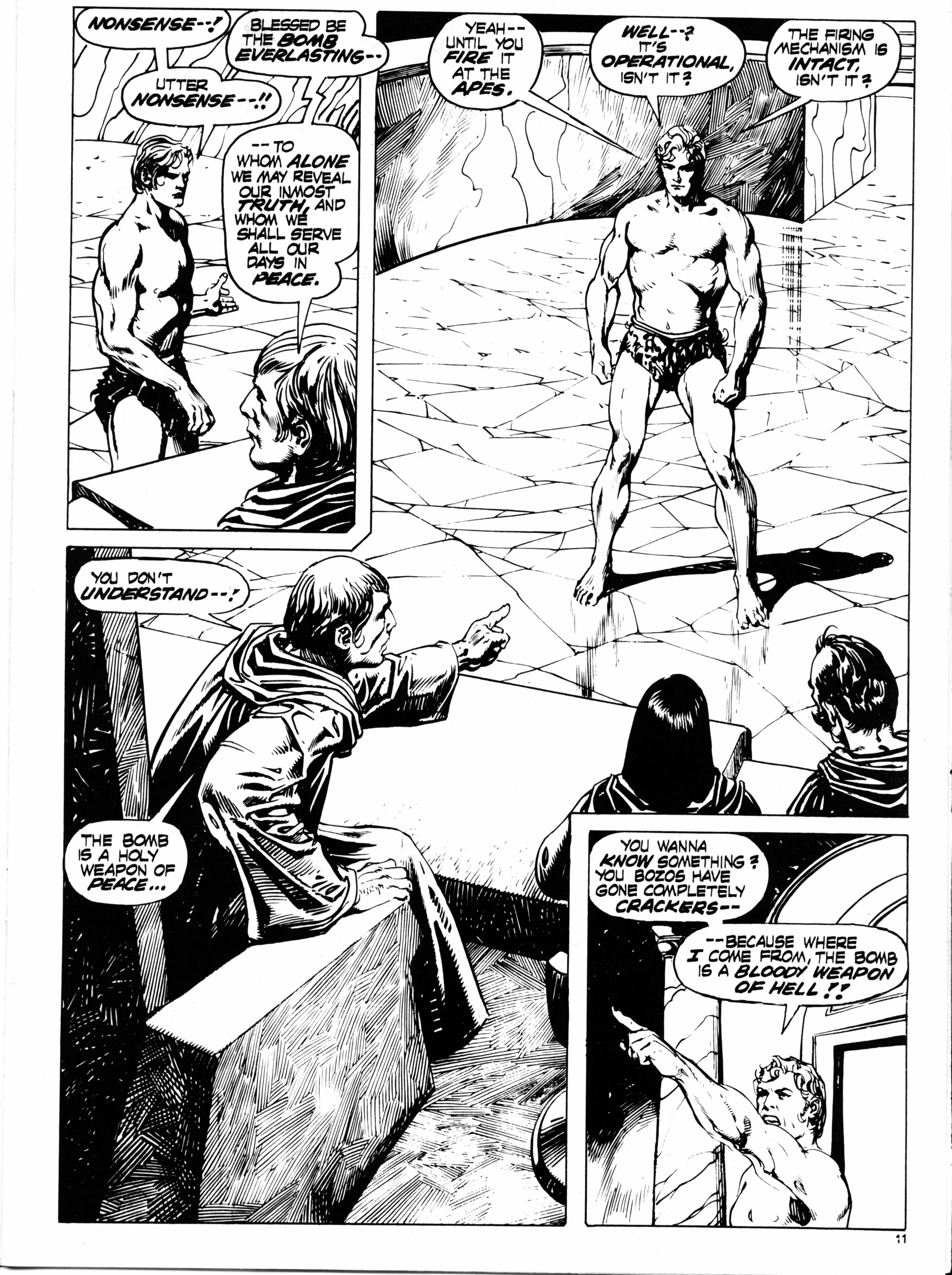 Read online Planet of the Apes (1974) comic -  Issue #41 - 11
