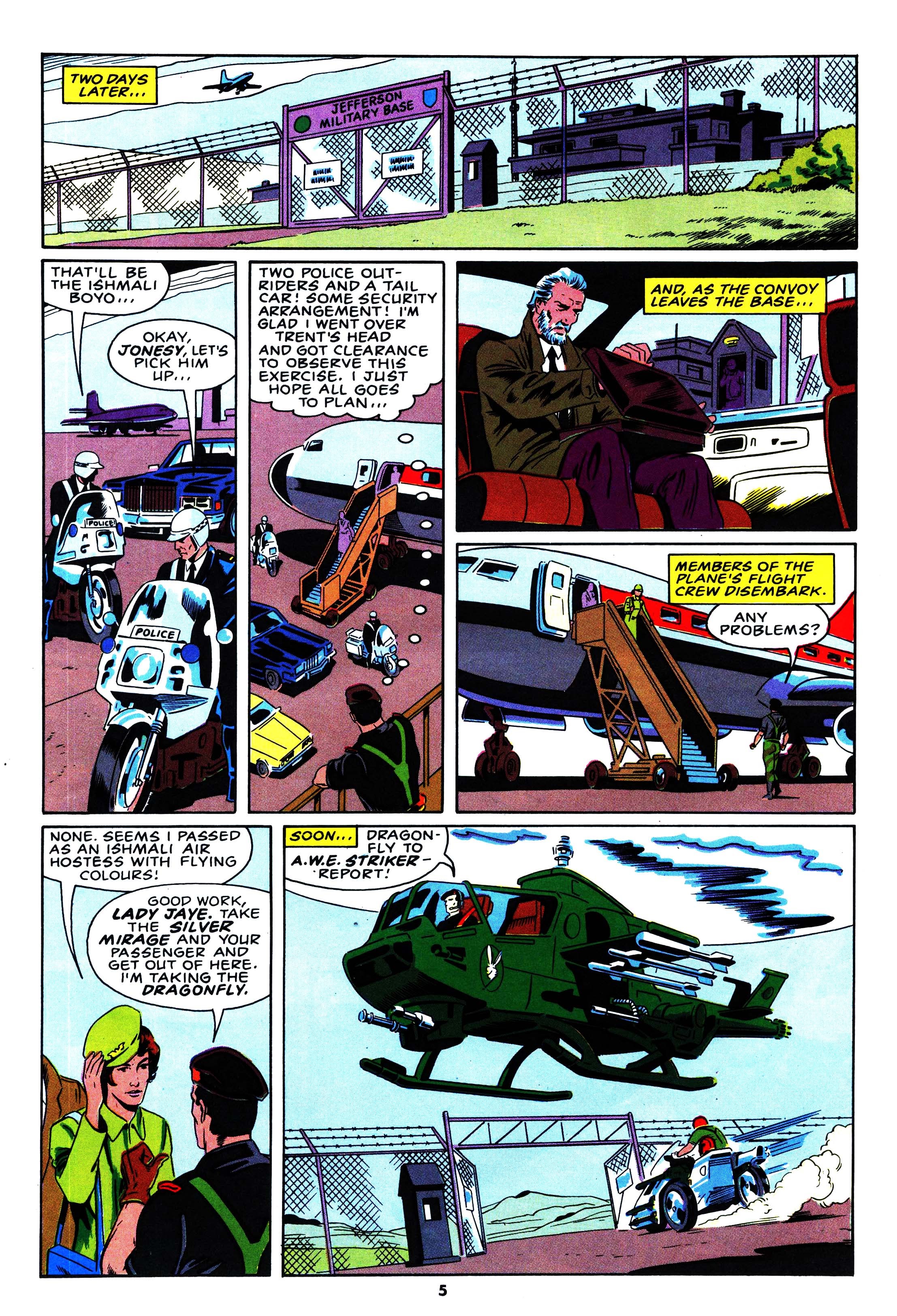 Read online Action Force comic -  Issue #19 - 5