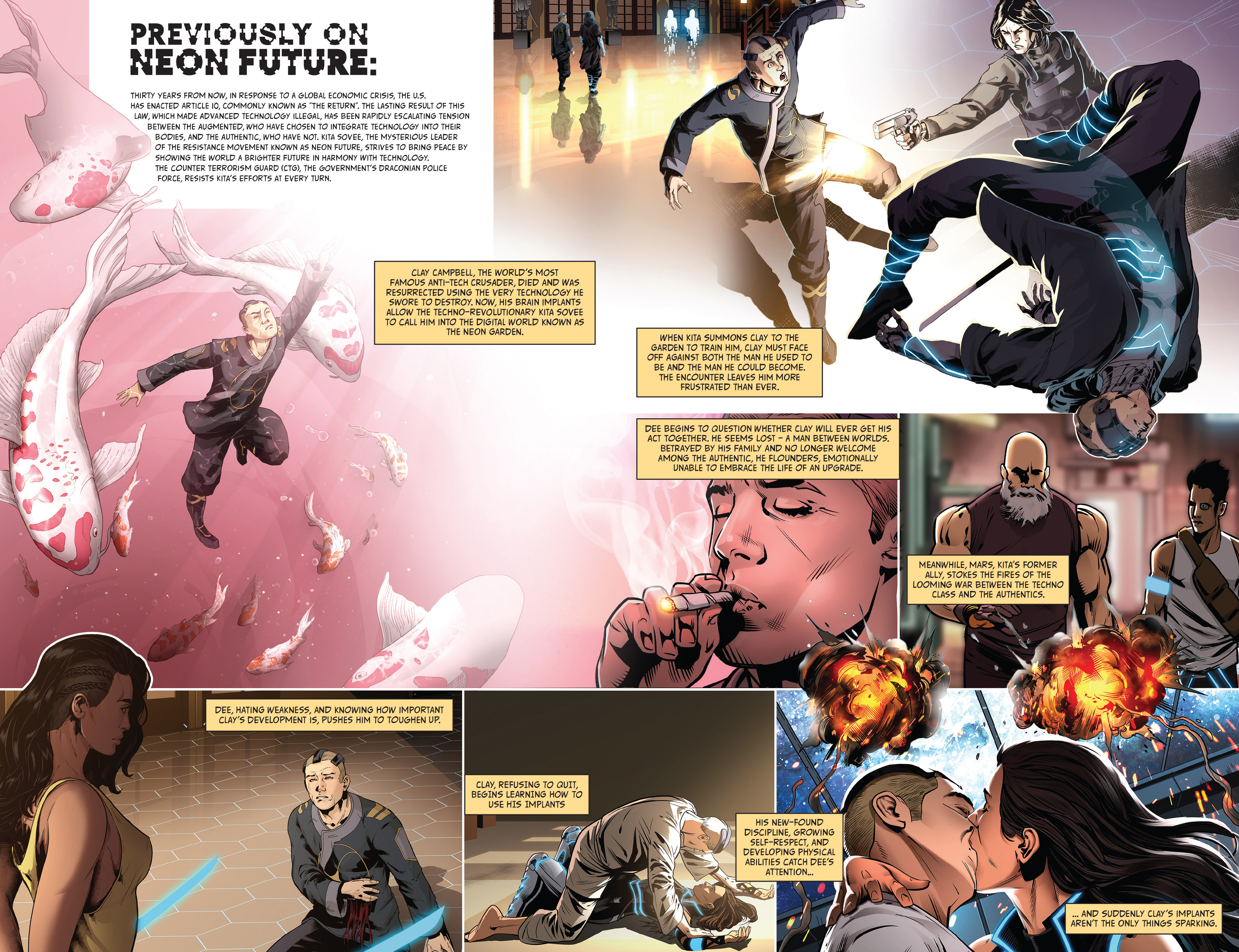 Read online Neon Future comic -  Issue #5 - 4