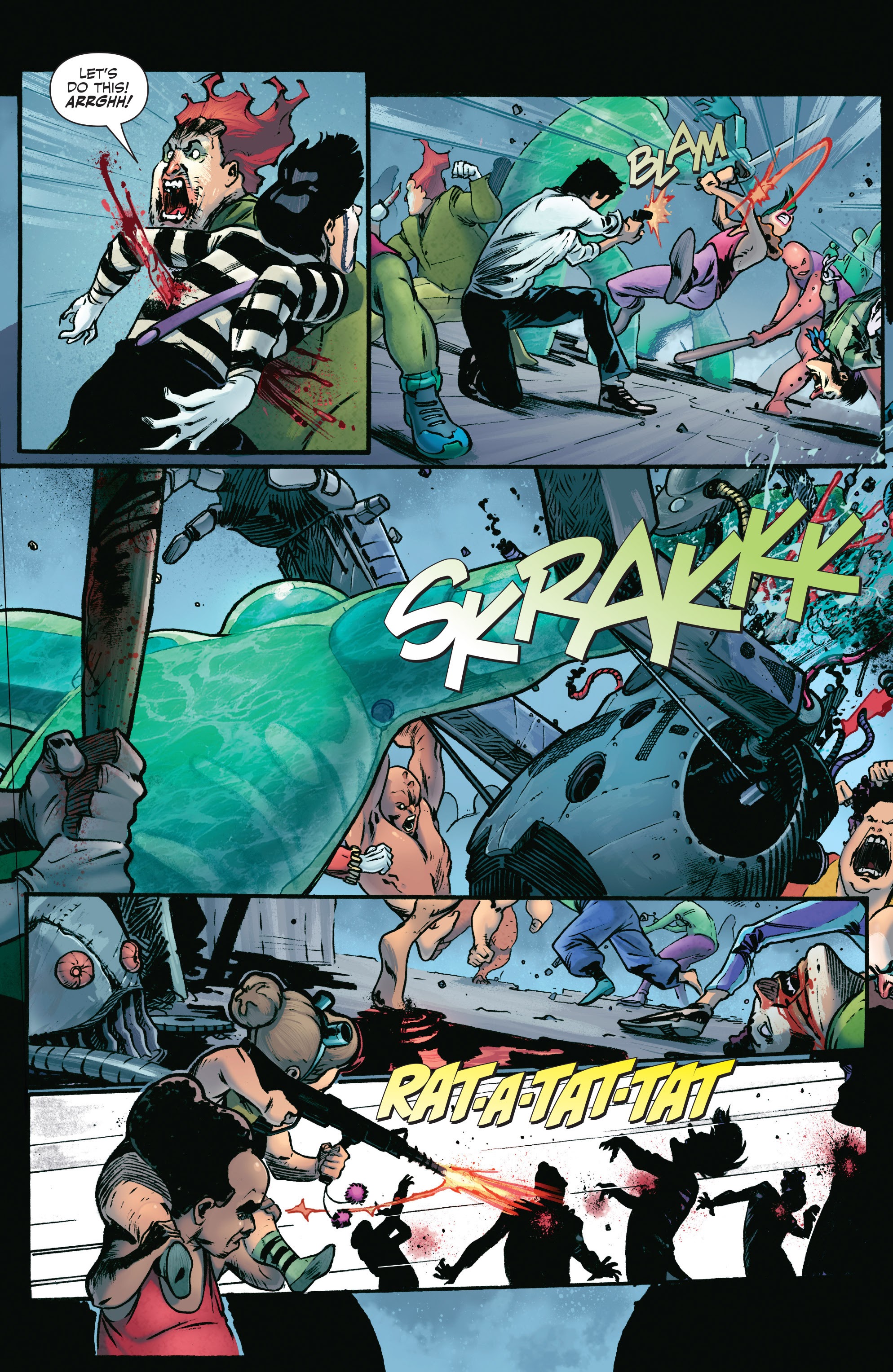 Read online Robot Clown Mob comic -  Issue # TPB - 80