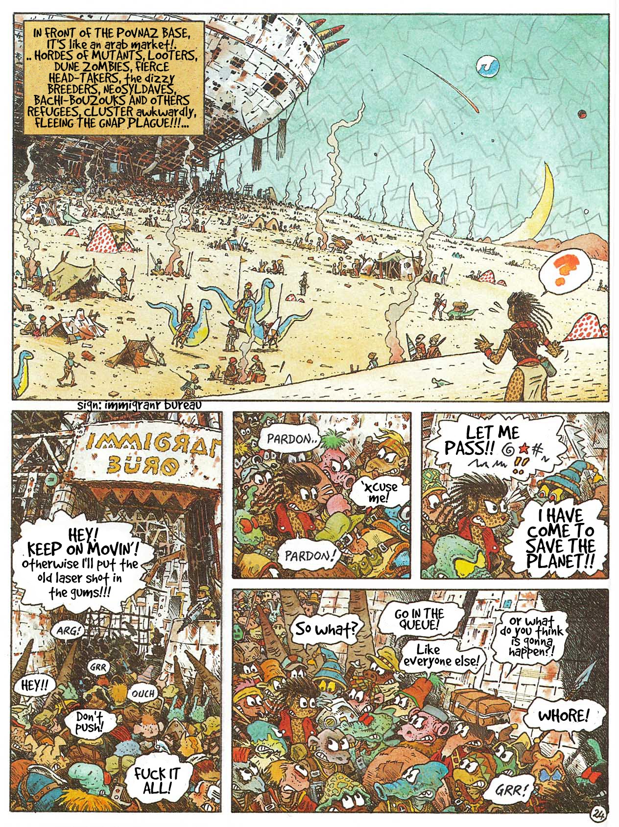 Read online Gazoline and the Red Planet comic -  Issue # Full - 27