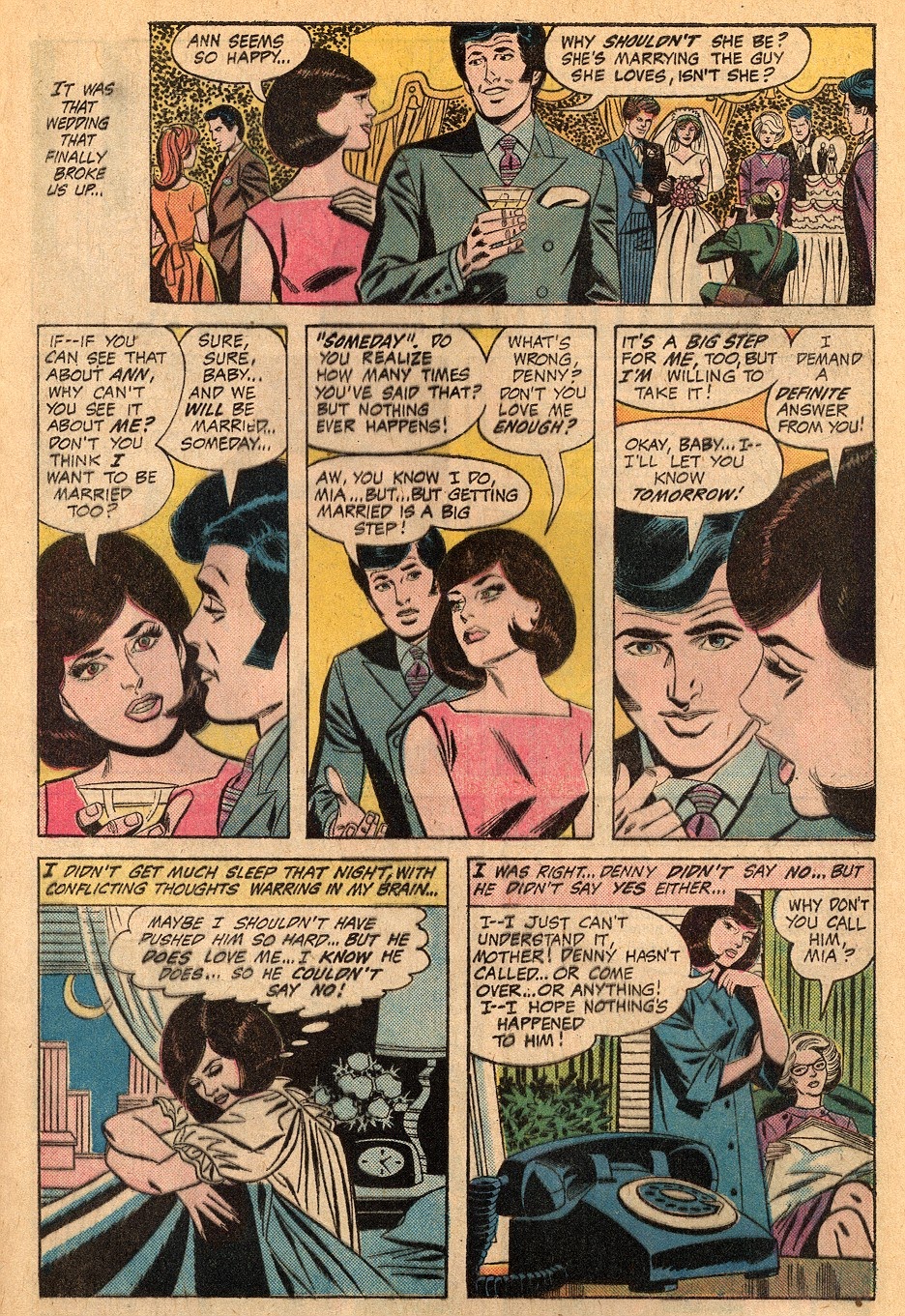 Read online Young Love (1963) comic -  Issue #121 - 21