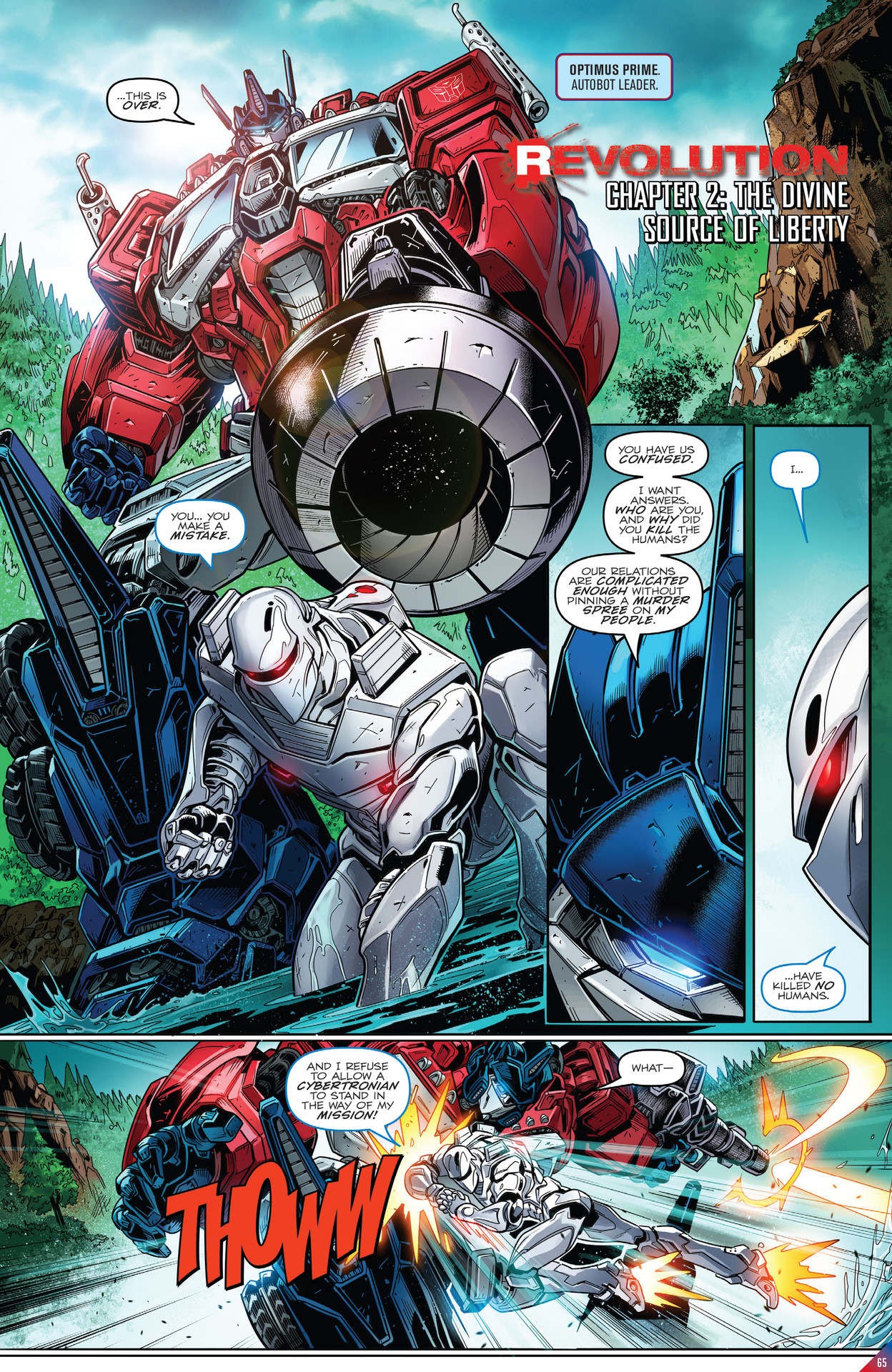 Read online Transformers: The IDW Collection Phase Three comic -  Issue # TPB 1 (Part 1) - 65