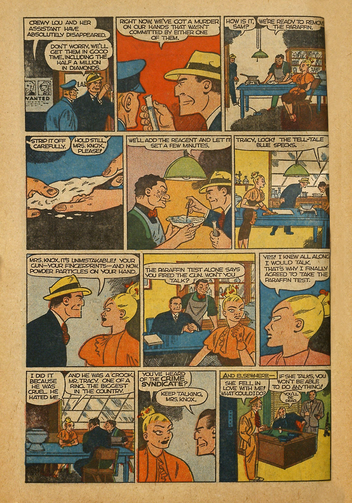 Read online Dick Tracy comic -  Issue #145 - 38