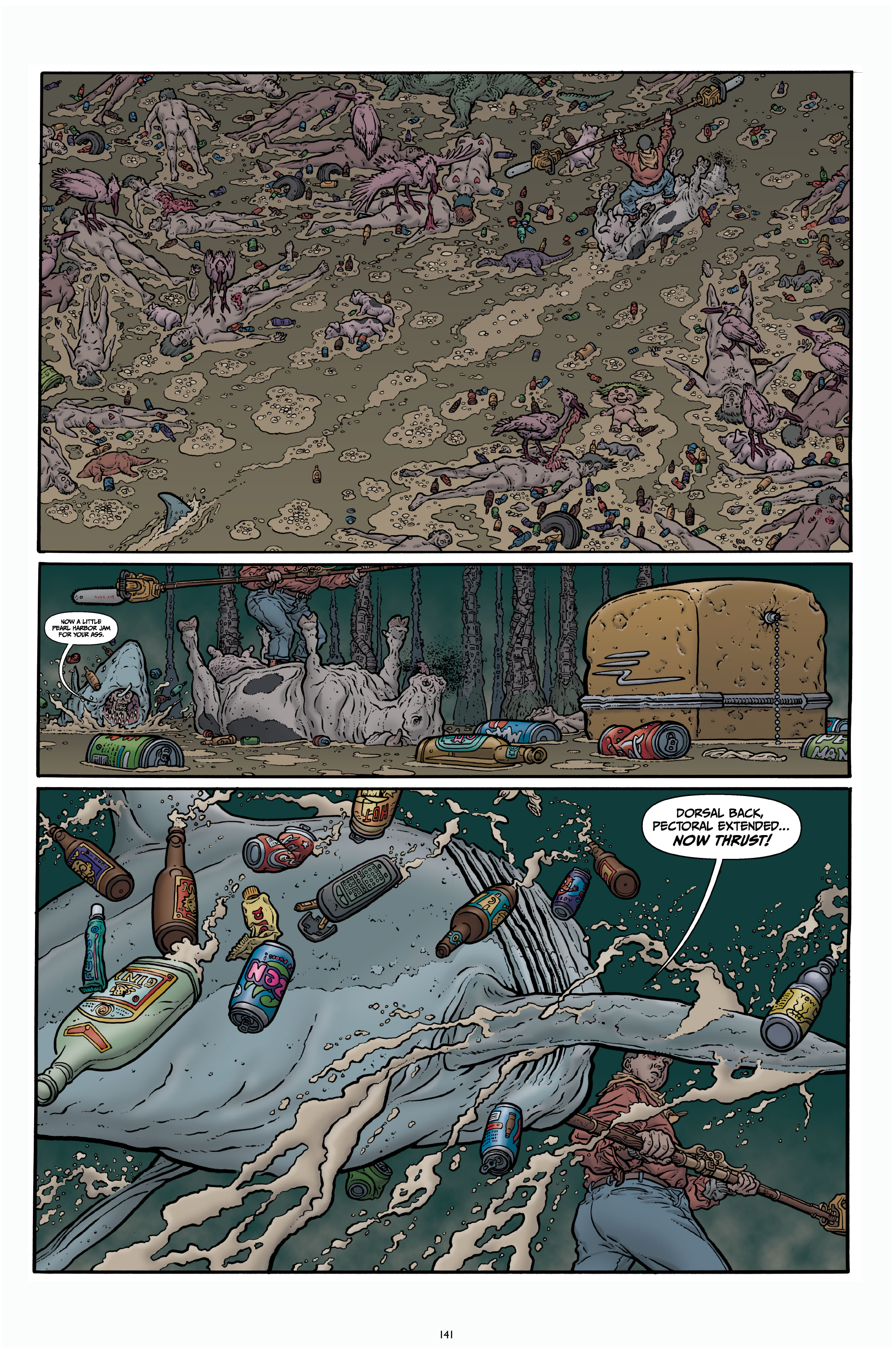 Read online Shaolin Cowboy comic -  Issue # _Start Trek (Part 2) - 12