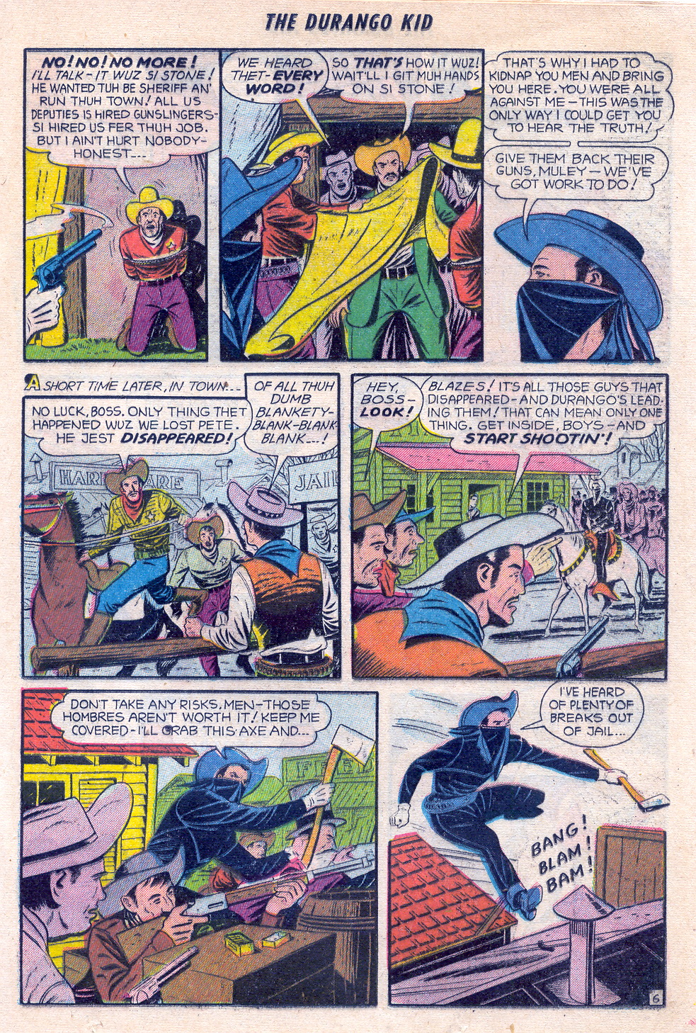 Read online Charles Starrett as The Durango Kid comic -  Issue #25 - 25